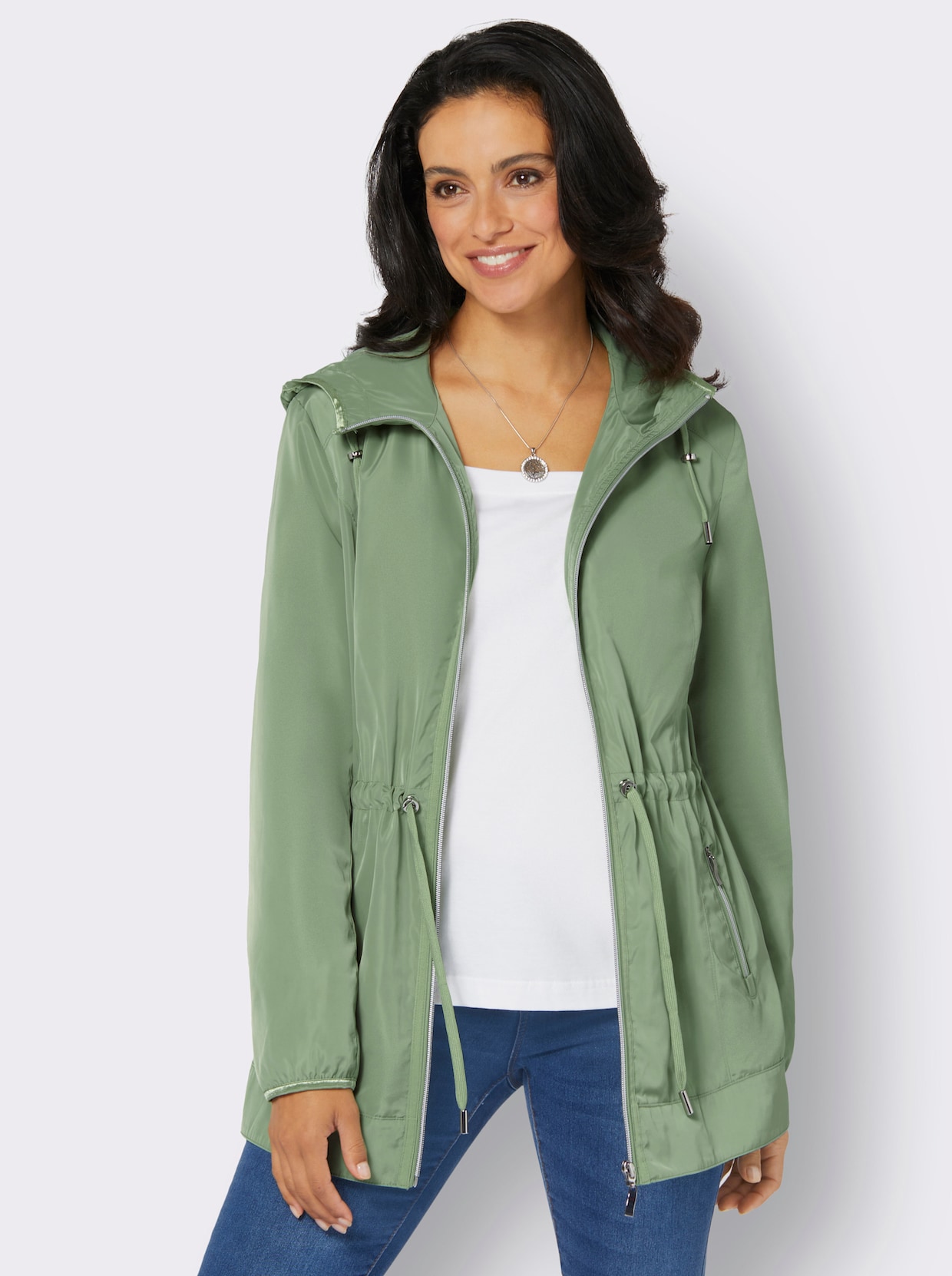 Outdoorjacke - eucalyptus