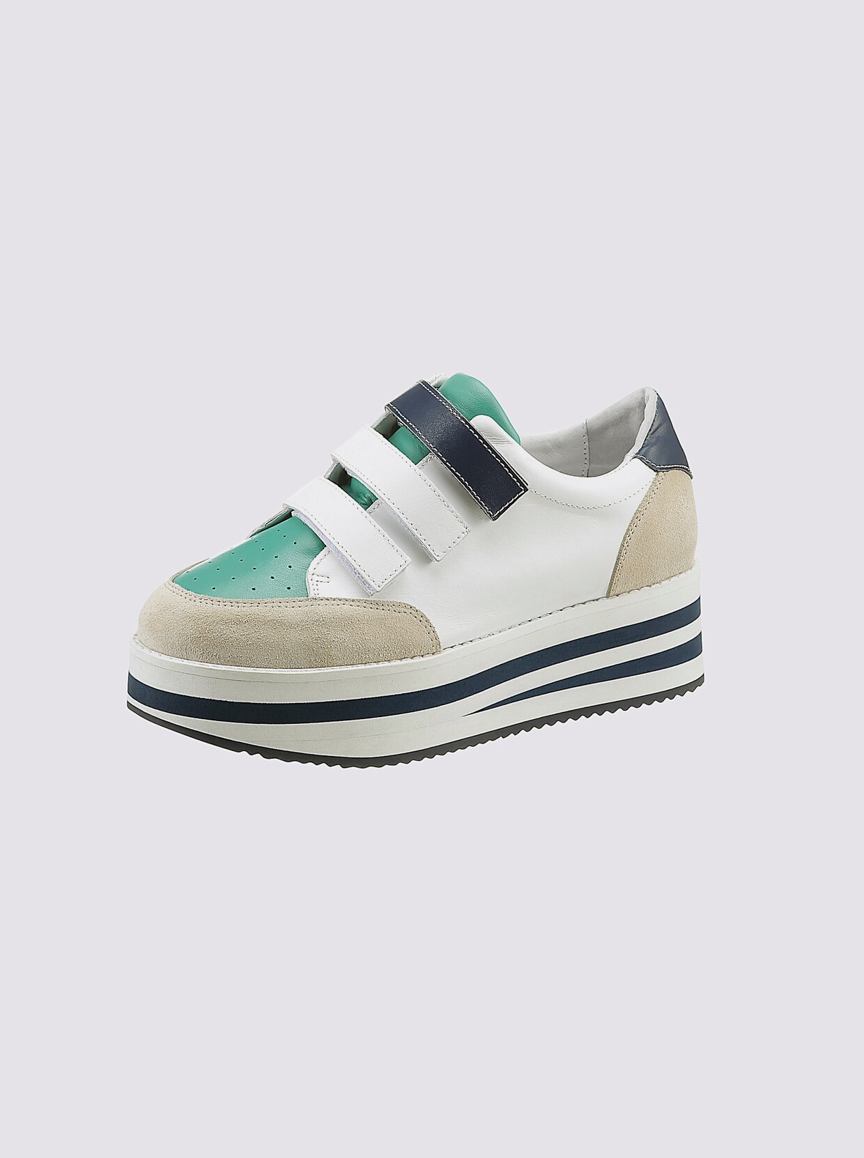 heine Sneaker - weiß-grün