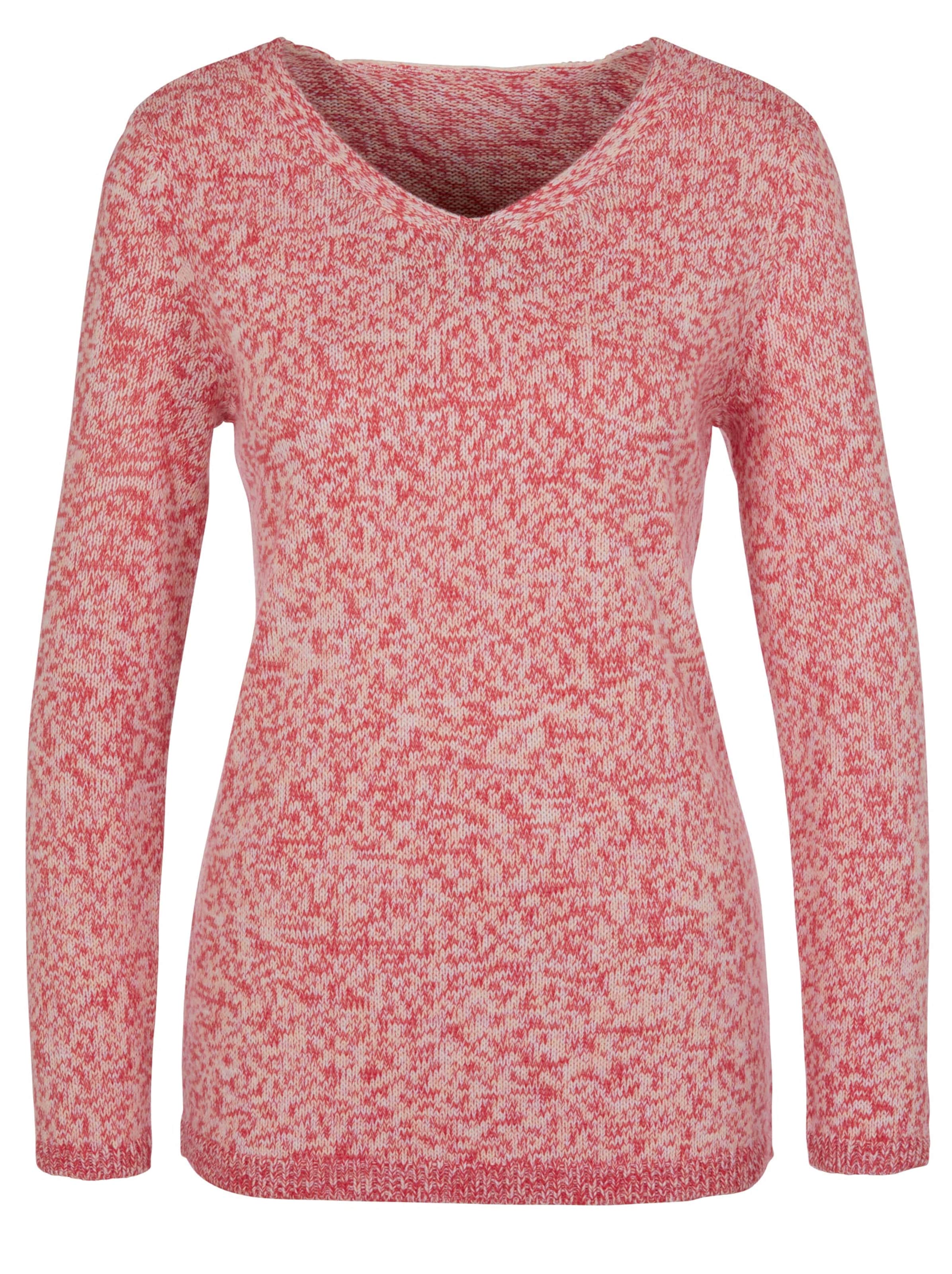 Pullover - koralle-meliert