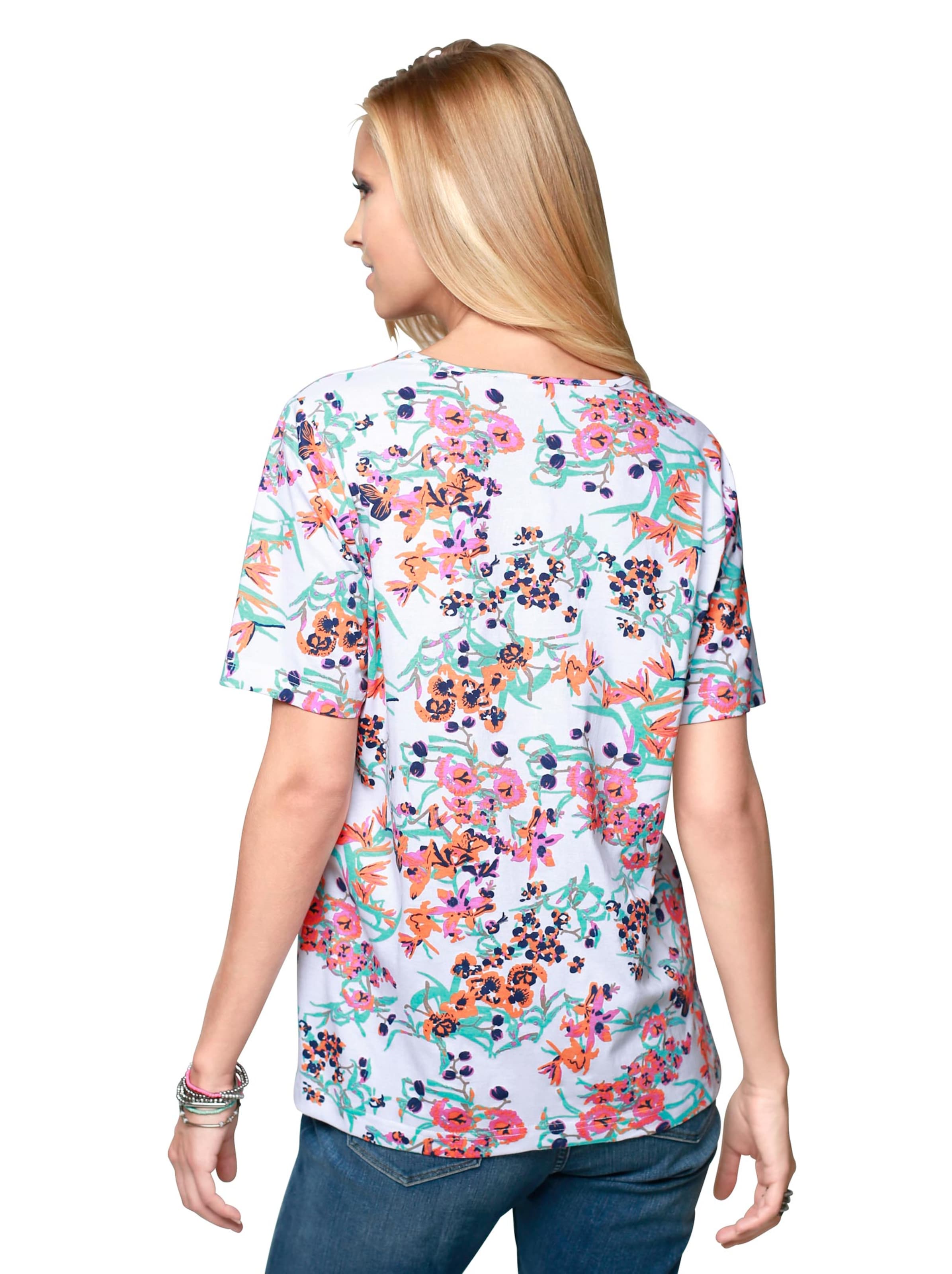 Shirt - weiß-gemustert