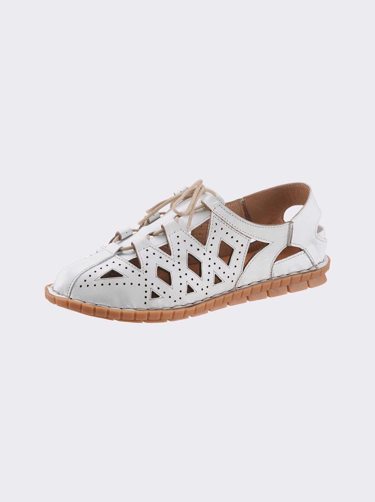 Gemini Schnürschuh - weiß