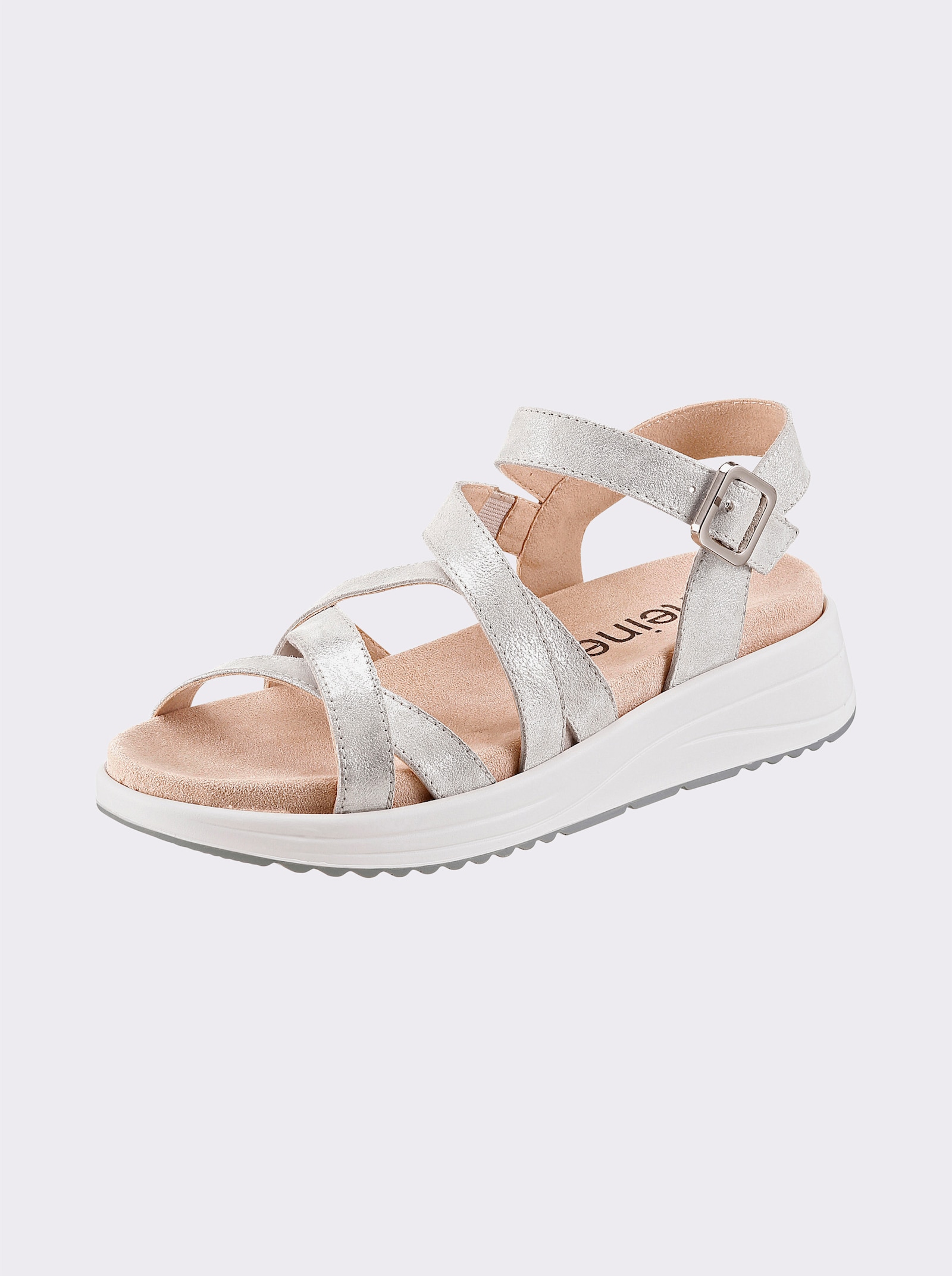 heine Sandalette - silberfarben