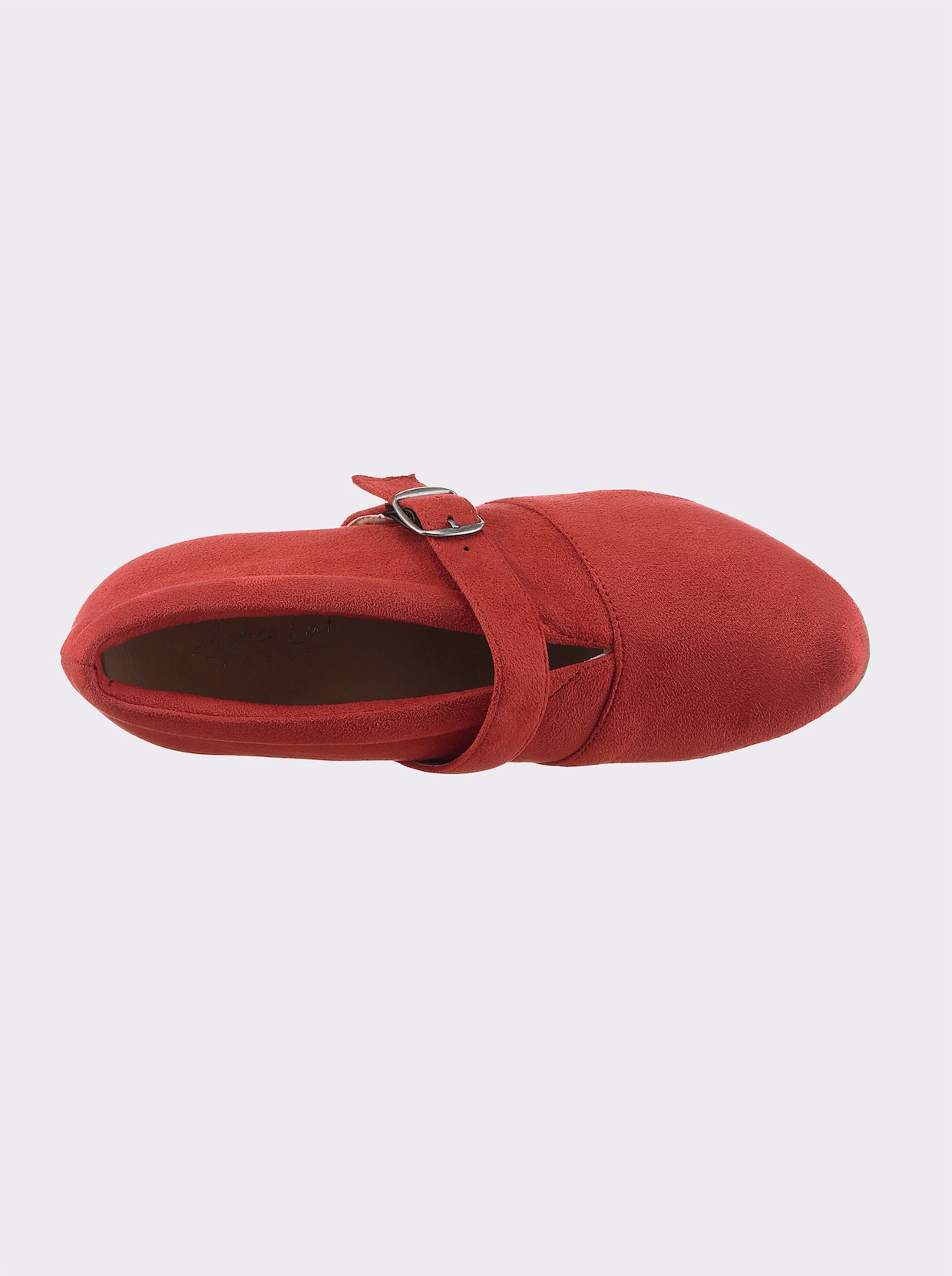 Andrea Conti Hoogfrontpumps - rood