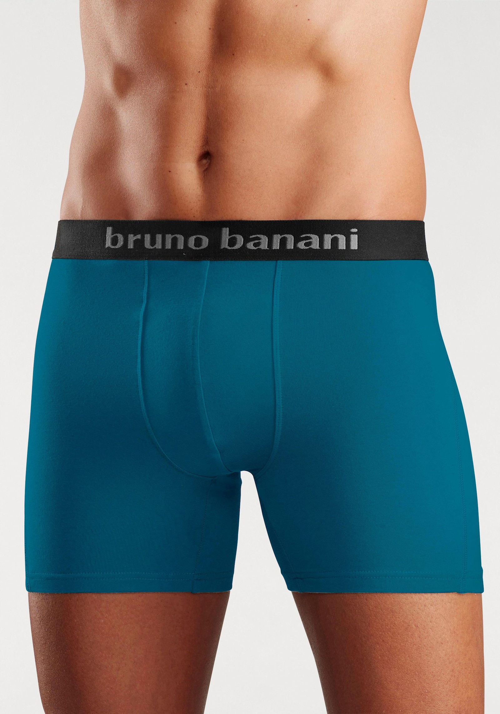 Bruno Banani Boxer - grau, türkis, schwarz, petrol