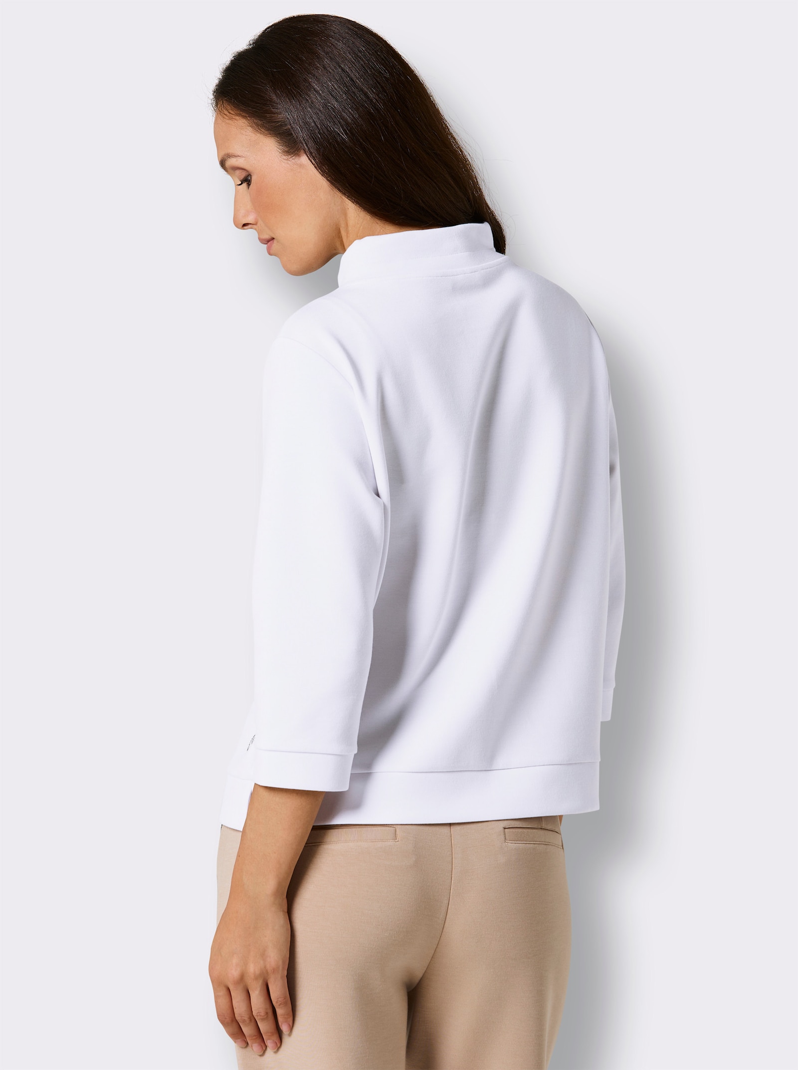 CREATION L PREMIUM Sweatshirt - weiß