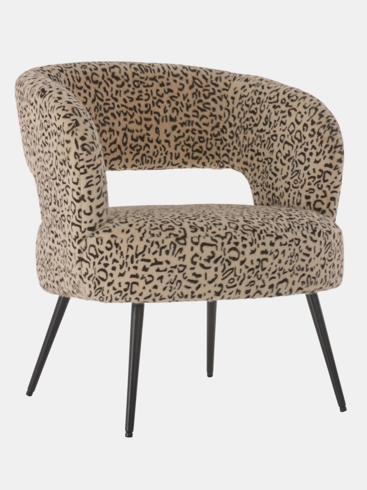 Fauteuil - naturel/zwart