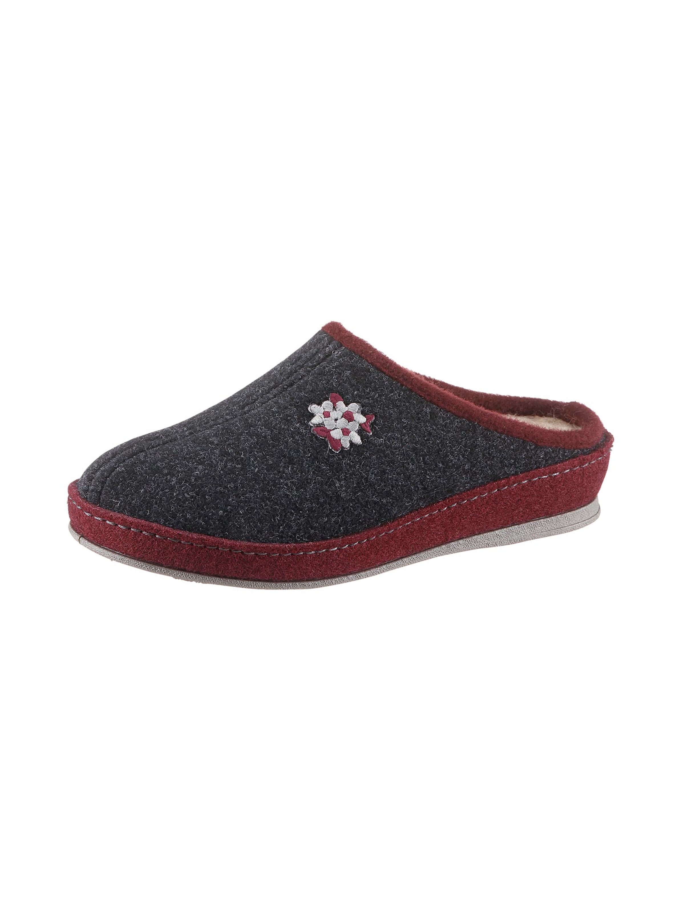 Pantoffel - anthrazit