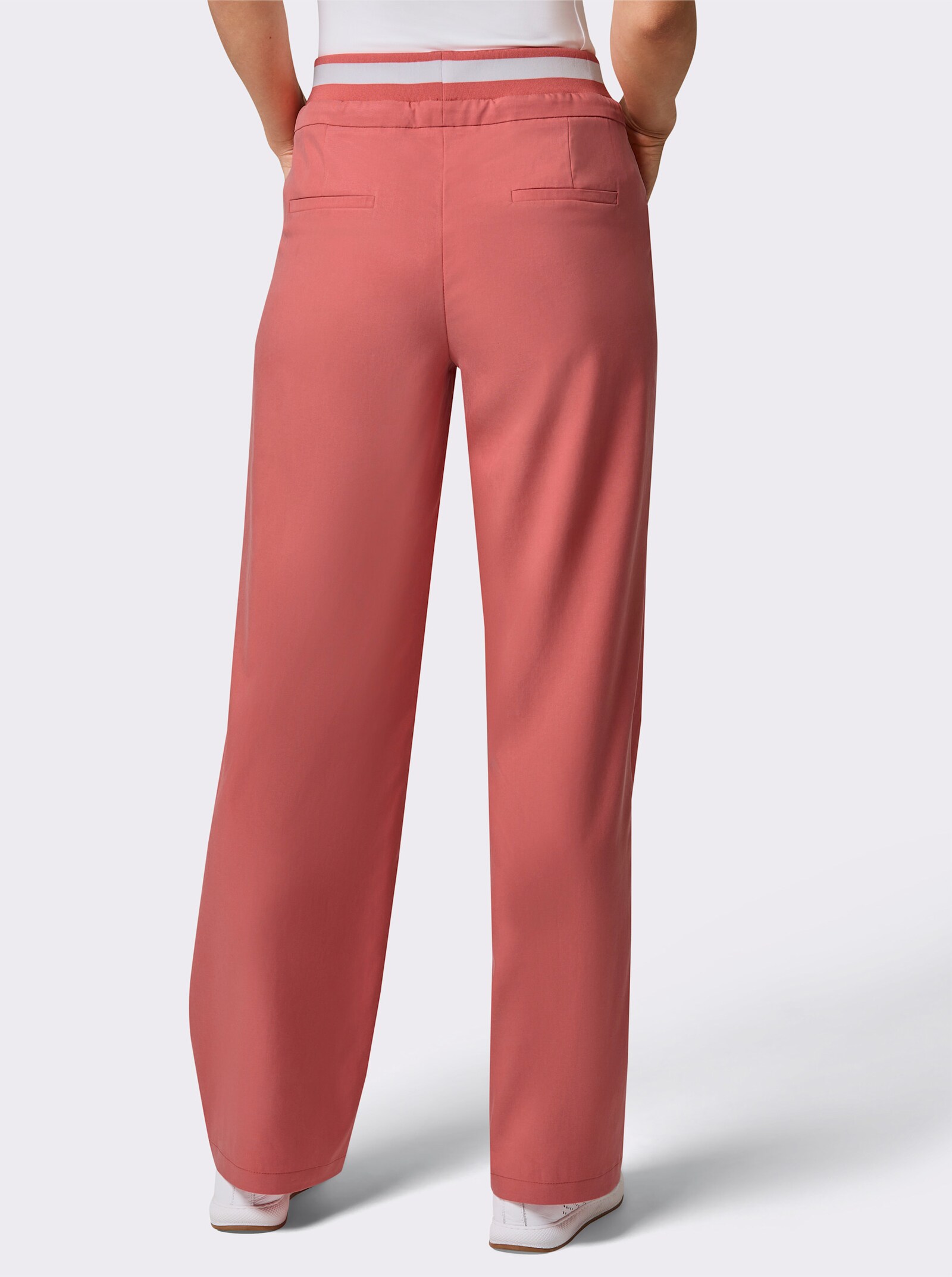 CREATION L PREMIUM Schlupfhose mit Komfort-Bund - grapefruit