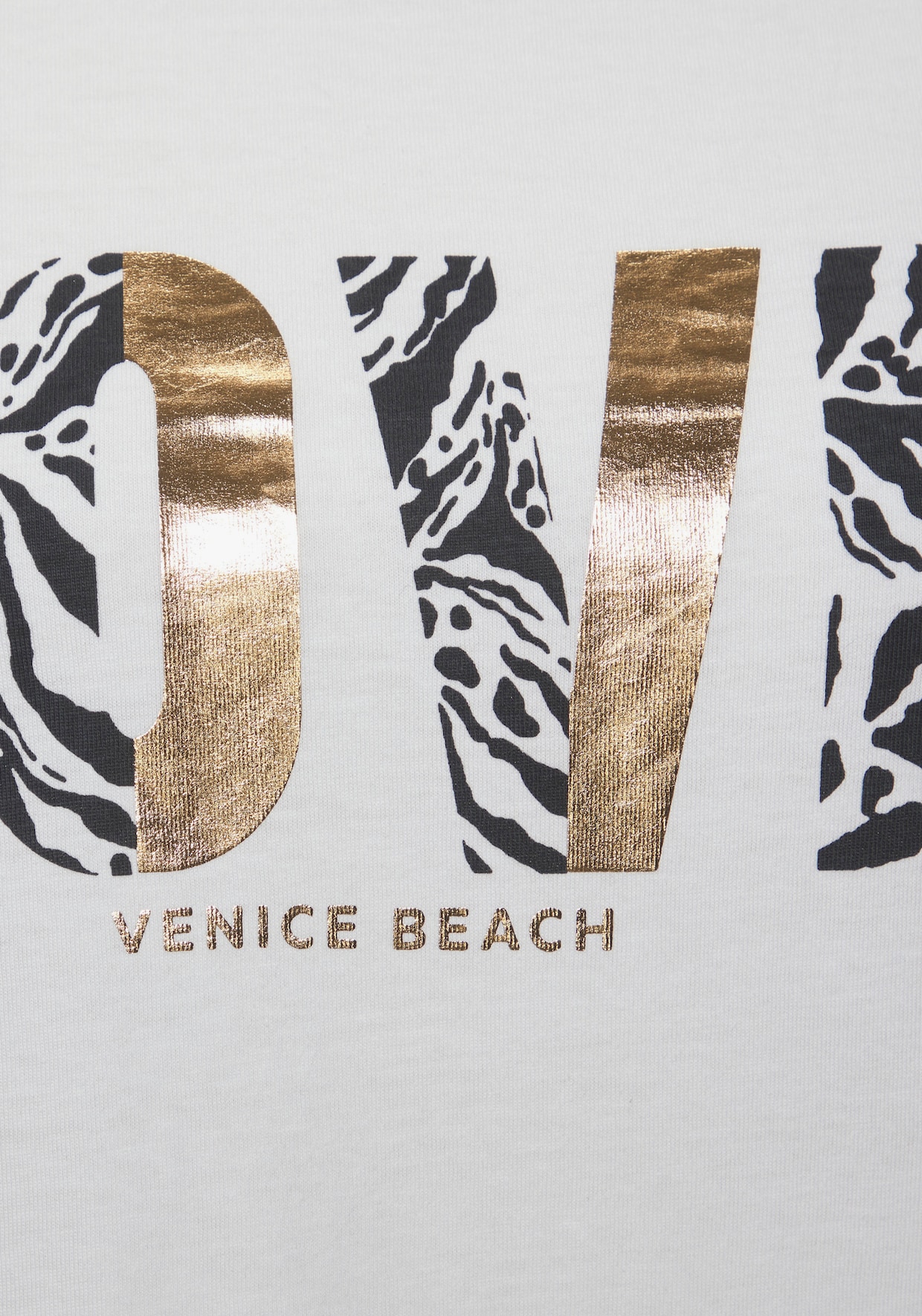 Venice Beach Kurzarmshirt - weiß