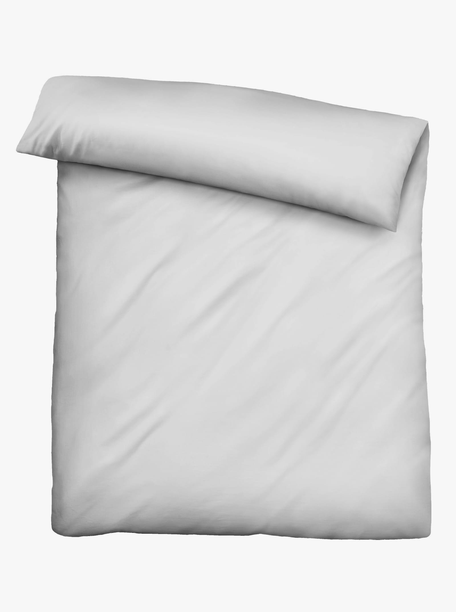 Biberna Bettwäsche - hellgrau
