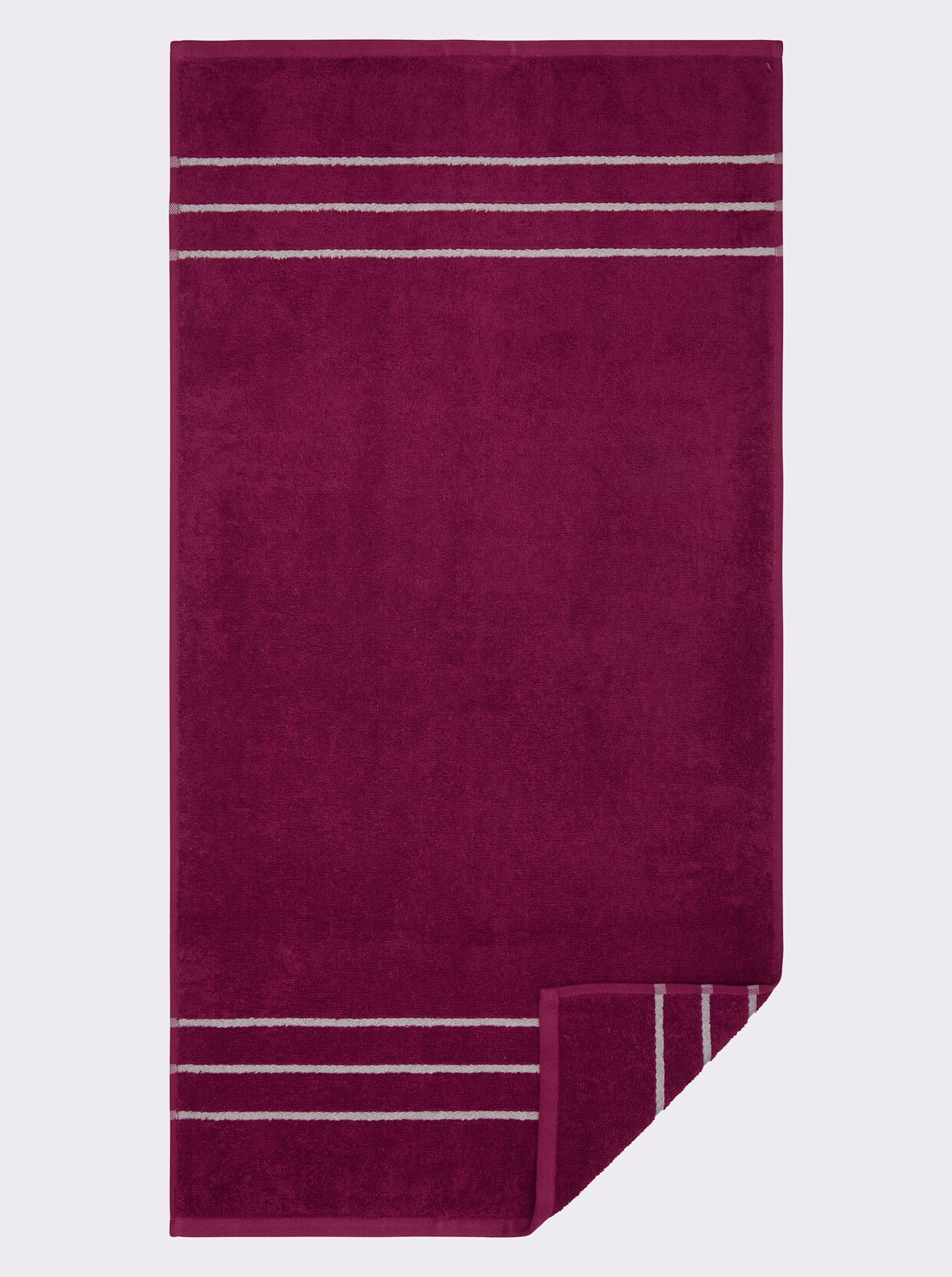 wäschepur Handdoek - malve