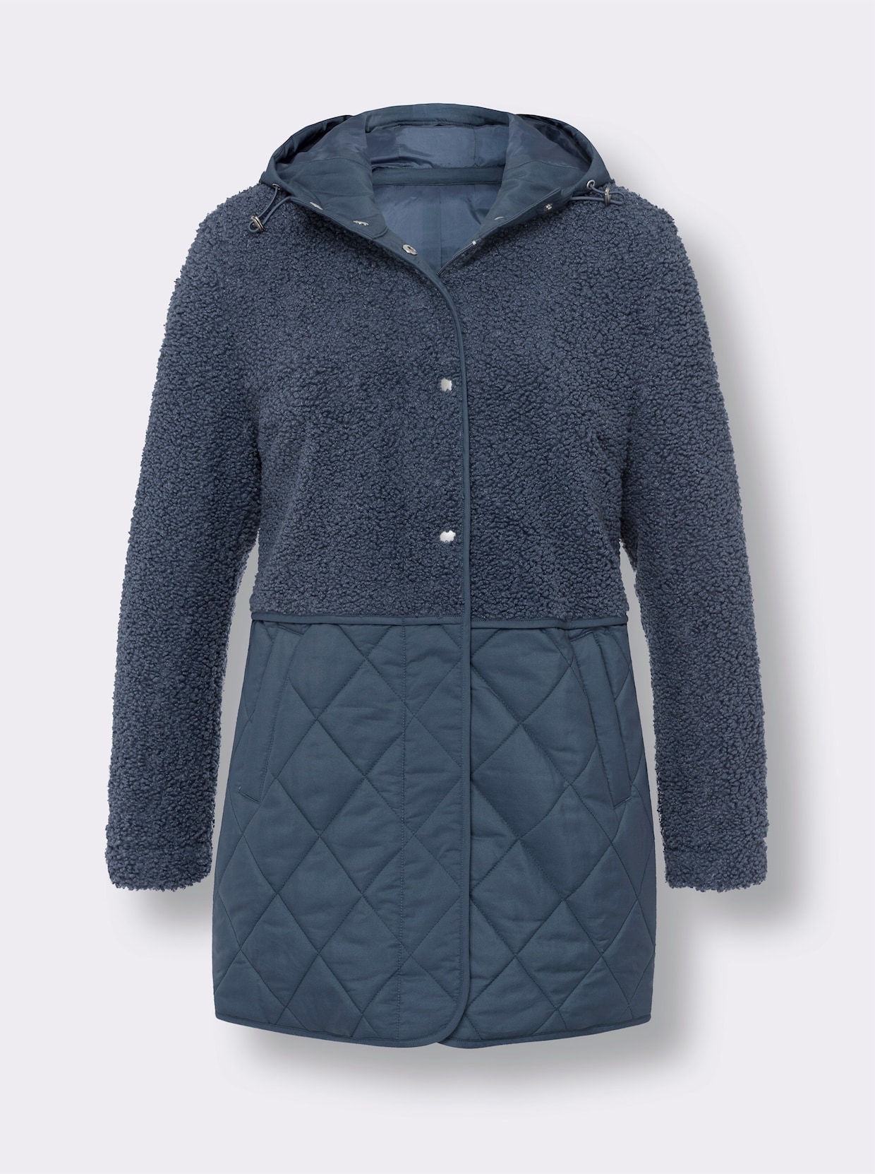 Jacke - rauchblau