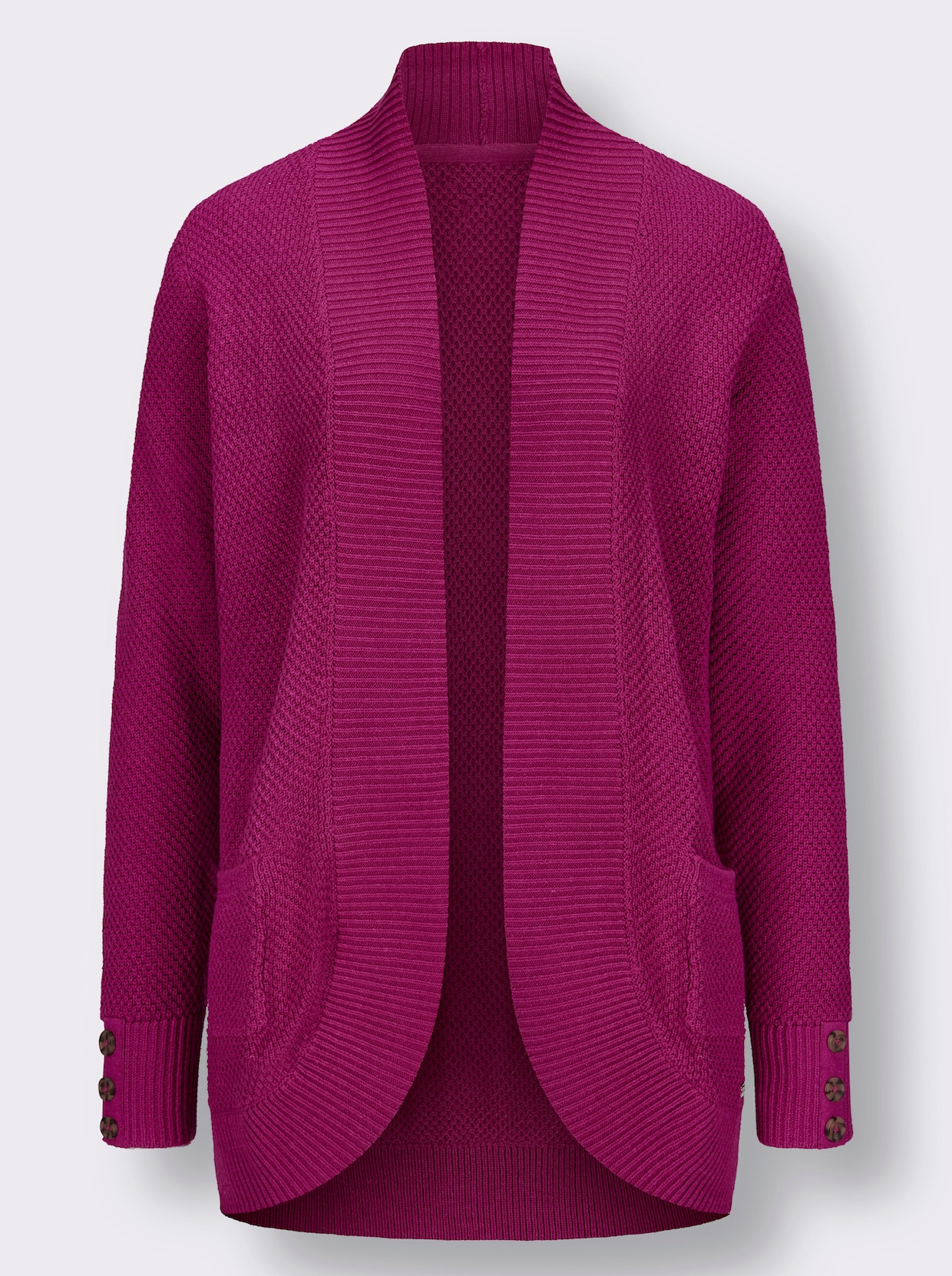 Veste en tricot - magenta