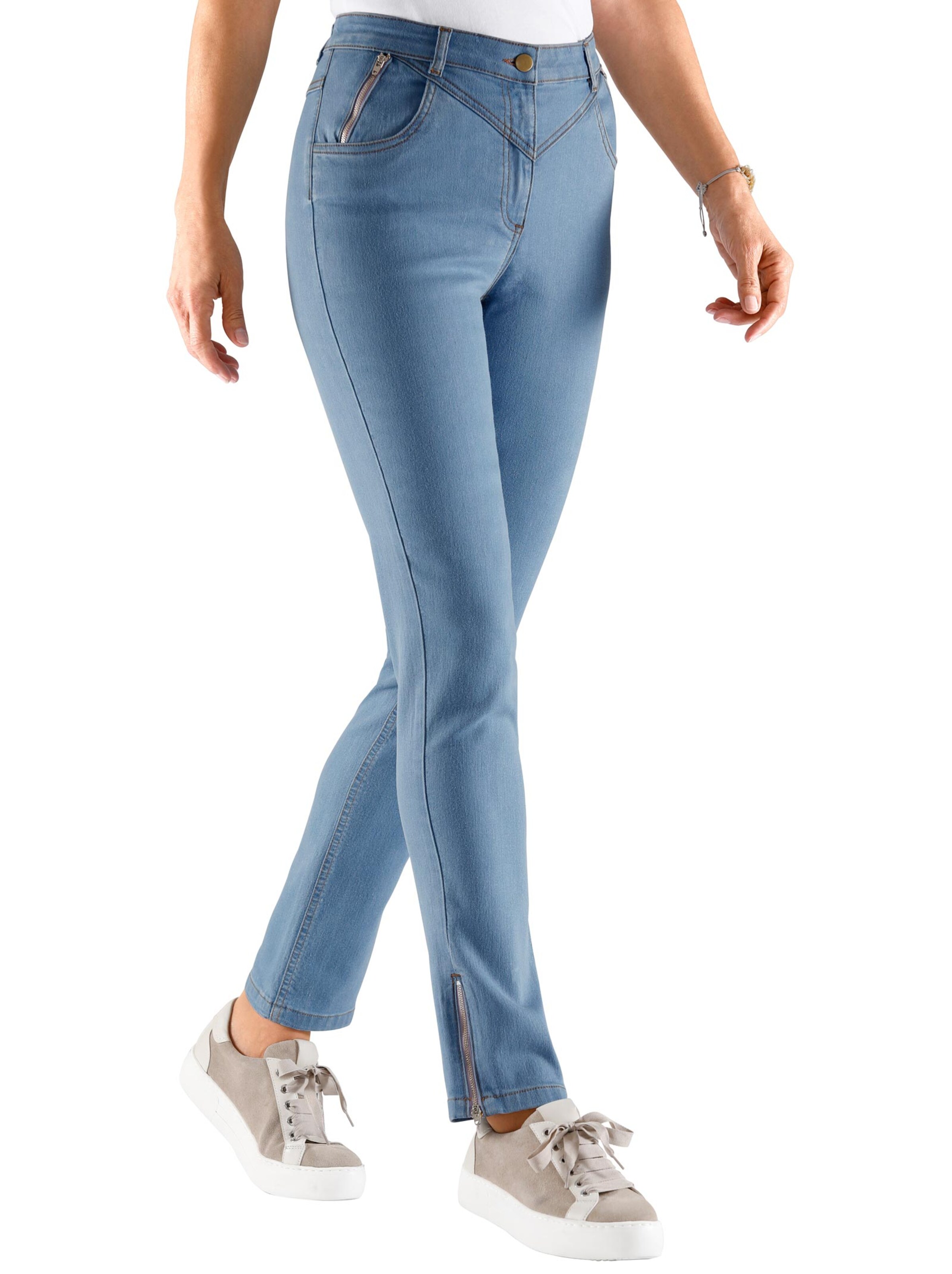 Jeans - blue-bleached