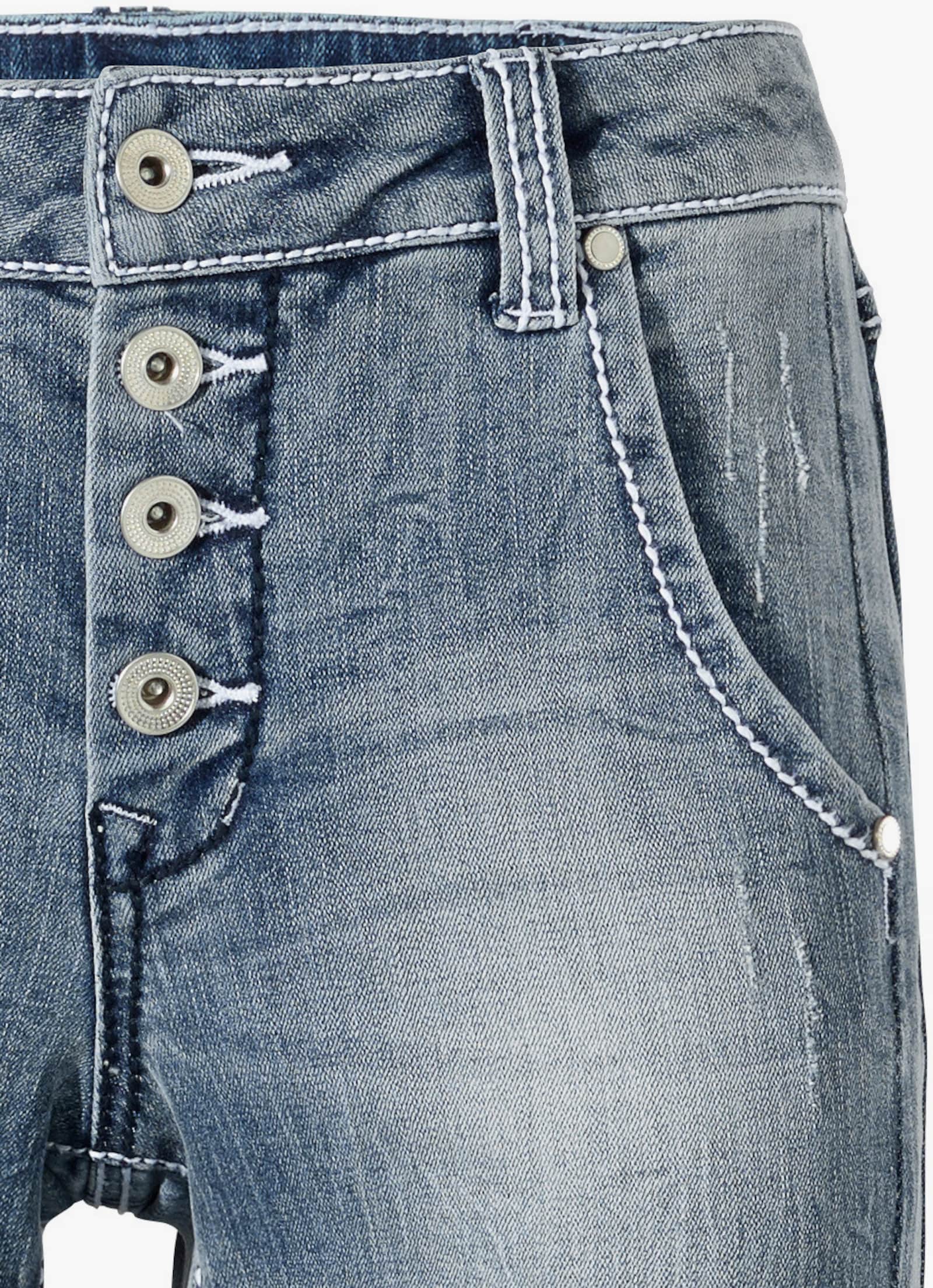 heine Boyfriend-Jeans in 5-Pocket-Style - bleached