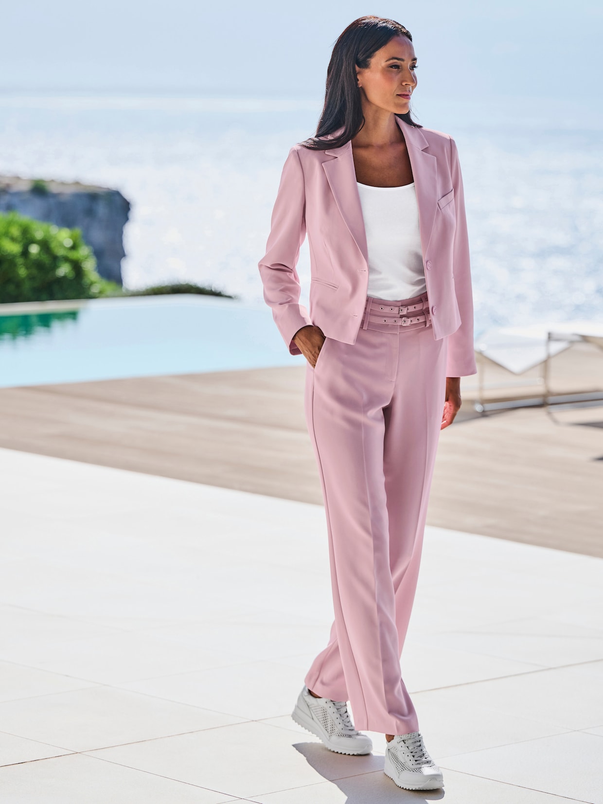 heine Kurzblazer - rosé
