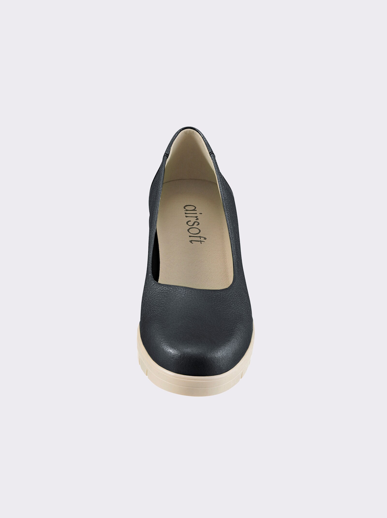 airsoft modern+ Instapper met profielzool - marine gemêleerd