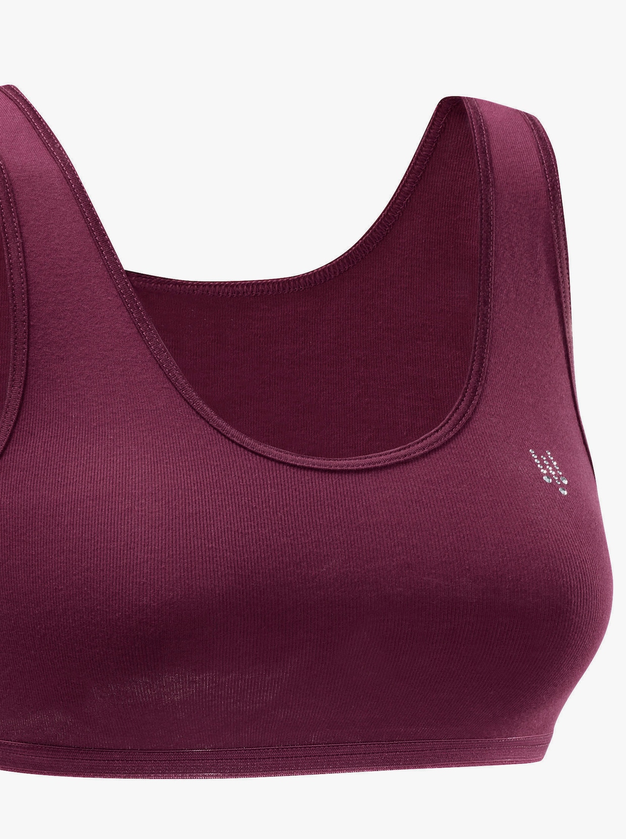 Speidel Bustier - marine + weiß + bordeaux