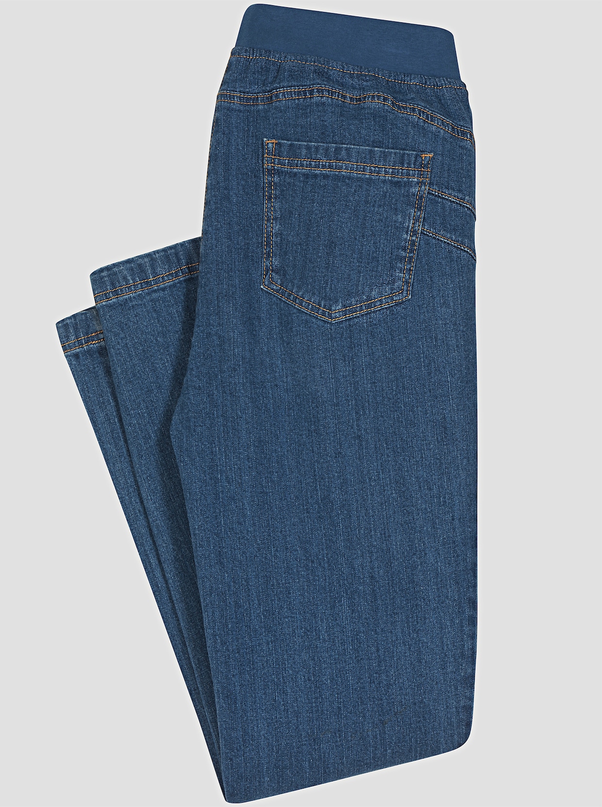 Push-up-Jeans - blue-stone-washed