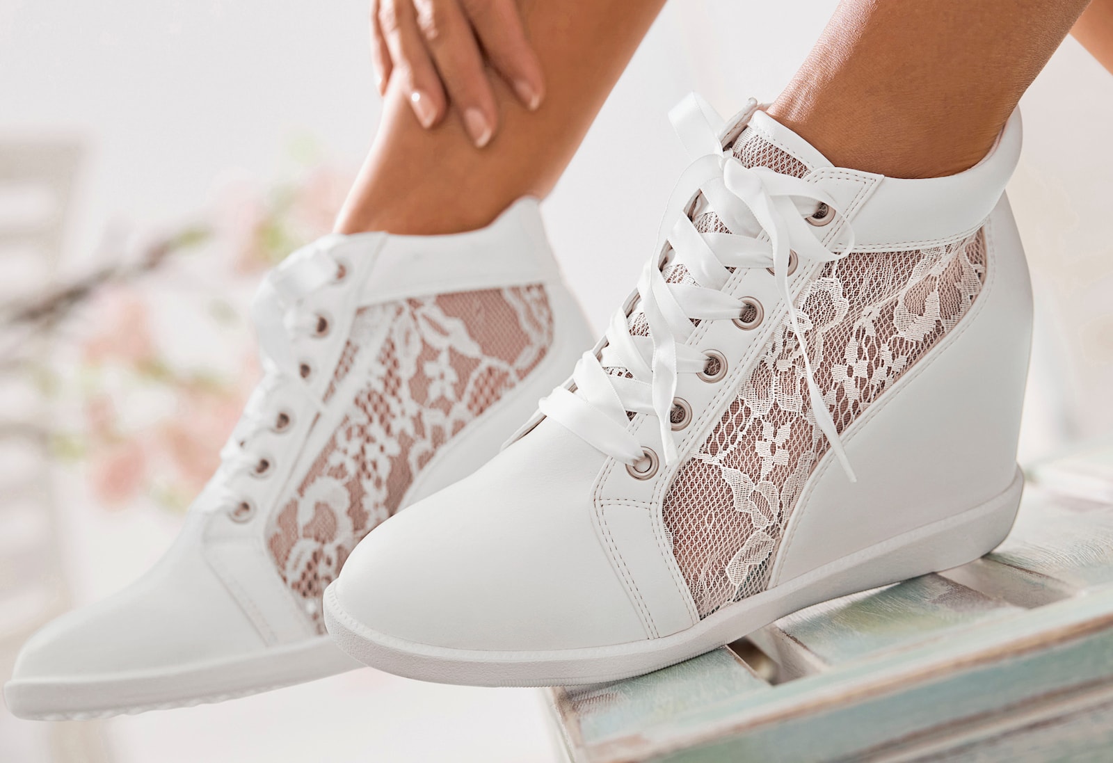 LASCANA Sneakers - blanc