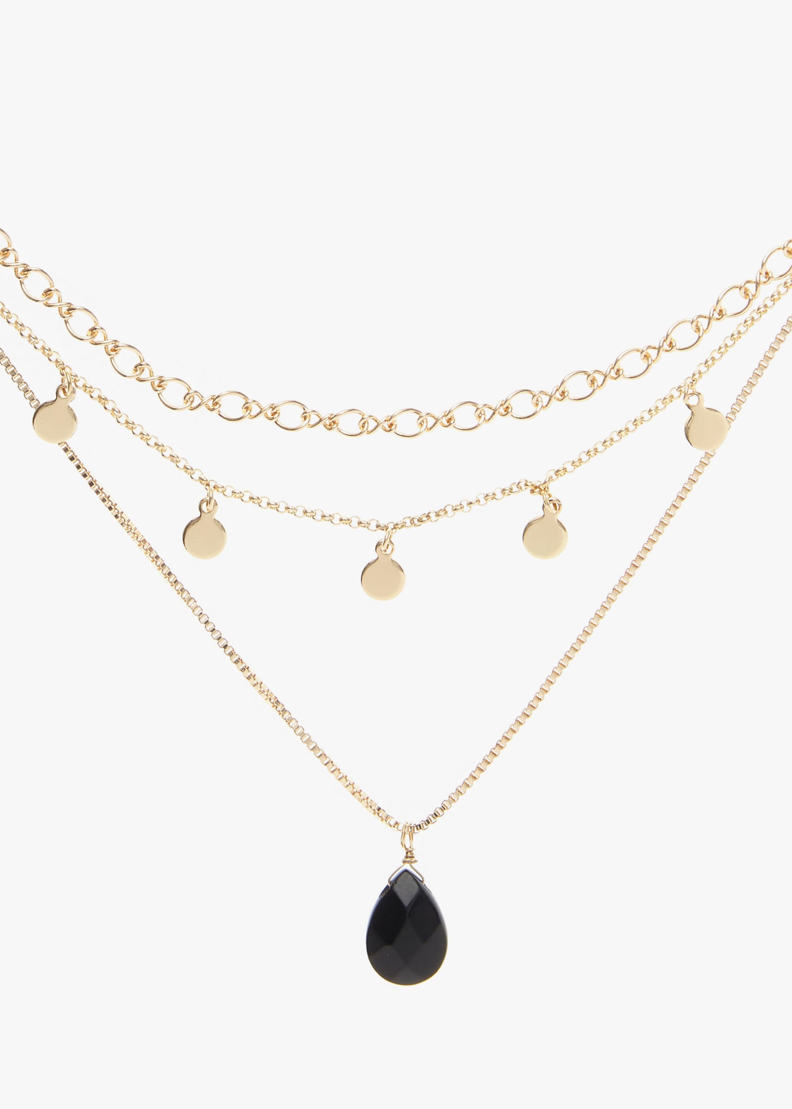 LASCANA Kette mit Anhänger - goldfarben