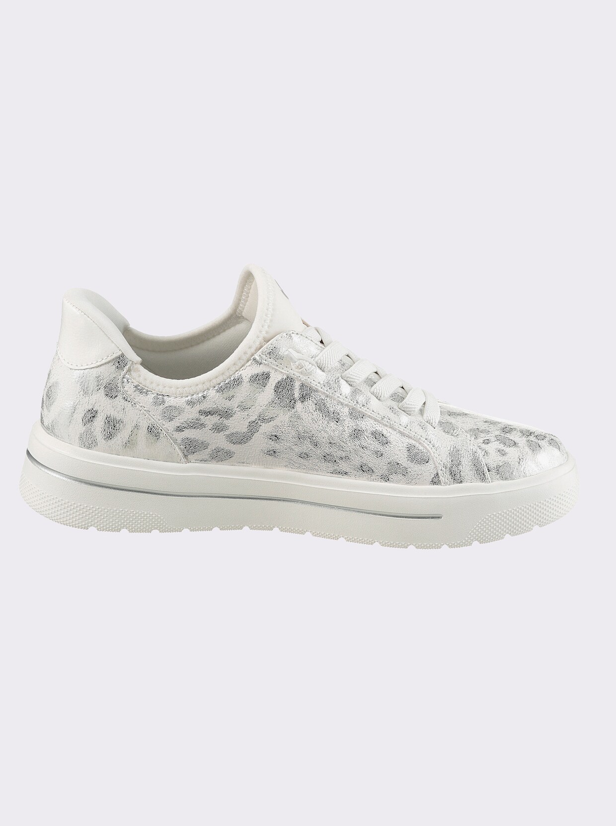 Jana Sneaker - weiß-gemustert