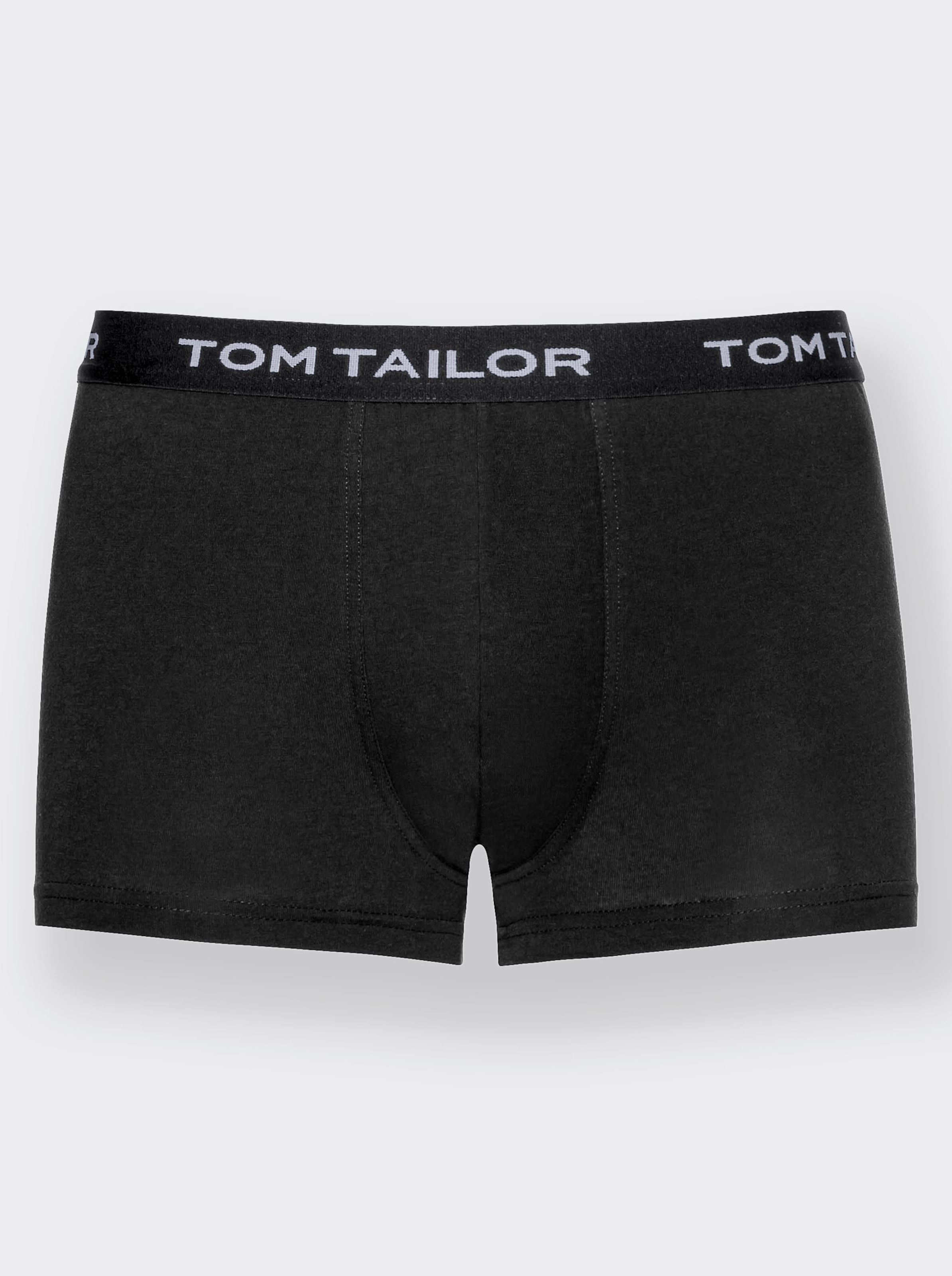 TOM TAILOR heren boxer kort (2-pack), donkerblauw dessin TOM TAILOR heren boxer kort (2-pack), donkerblauw dessin