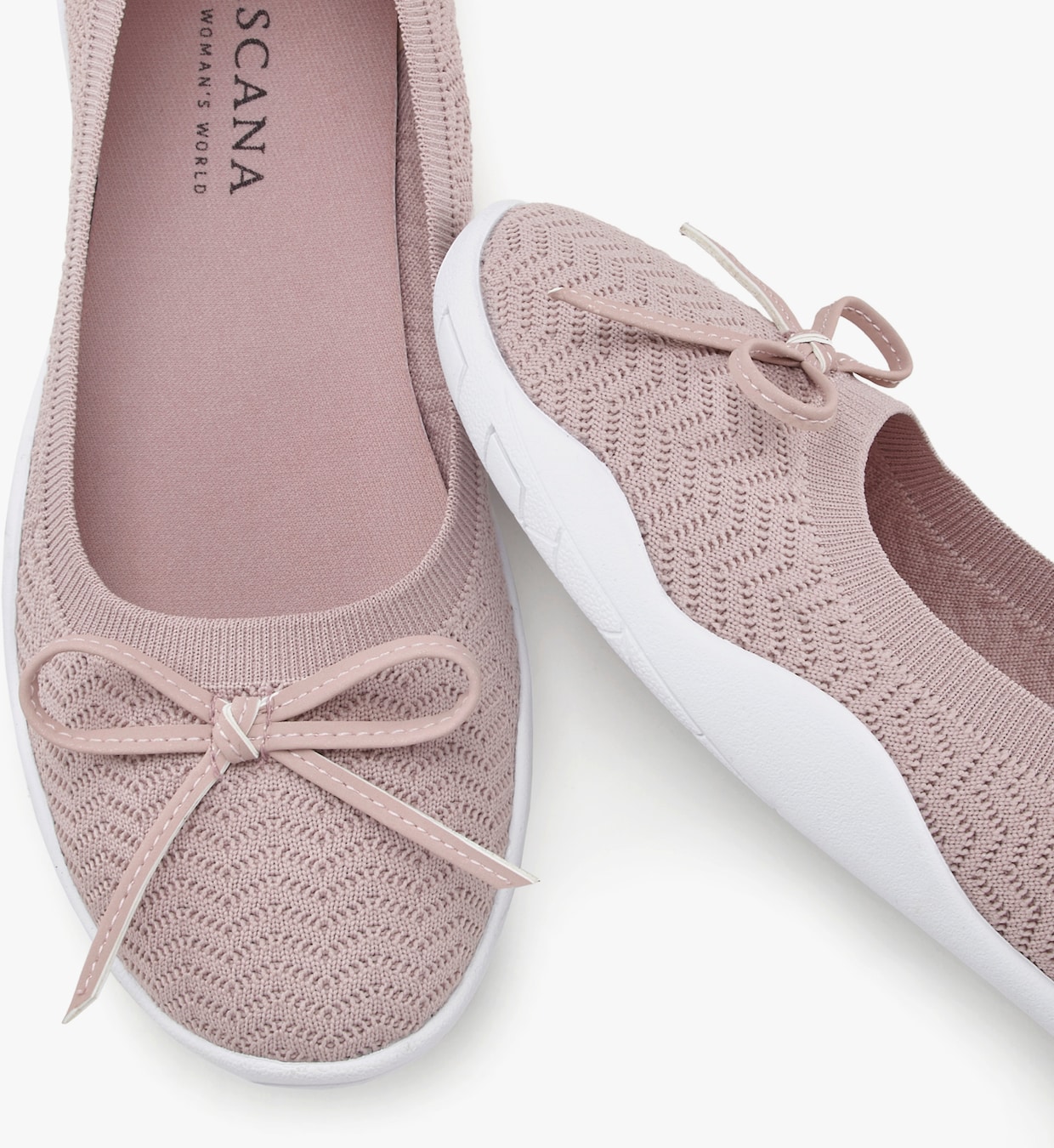 LASCANA Sneaker Ballerinas - rosé