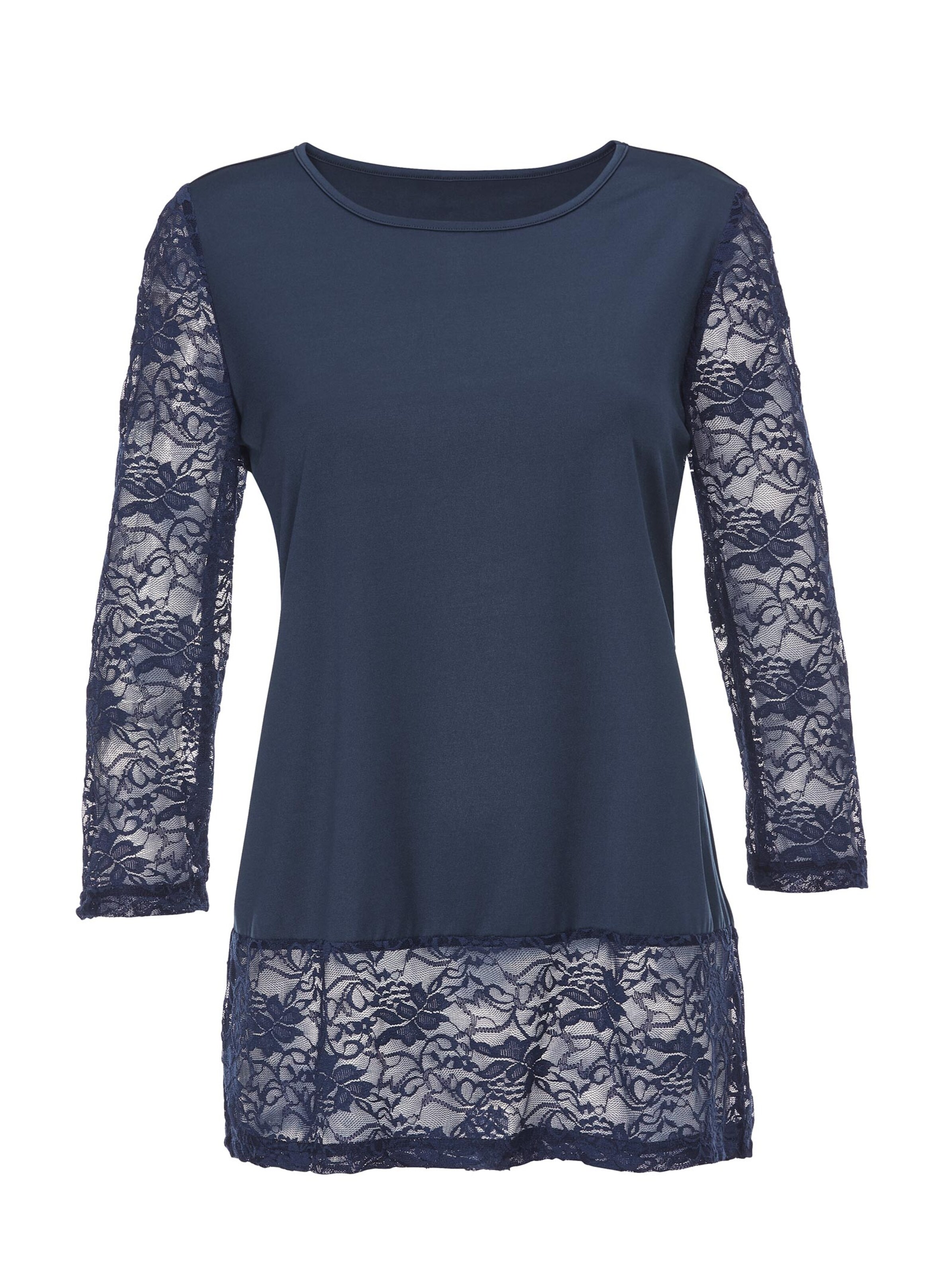 Longshirt - royalblau