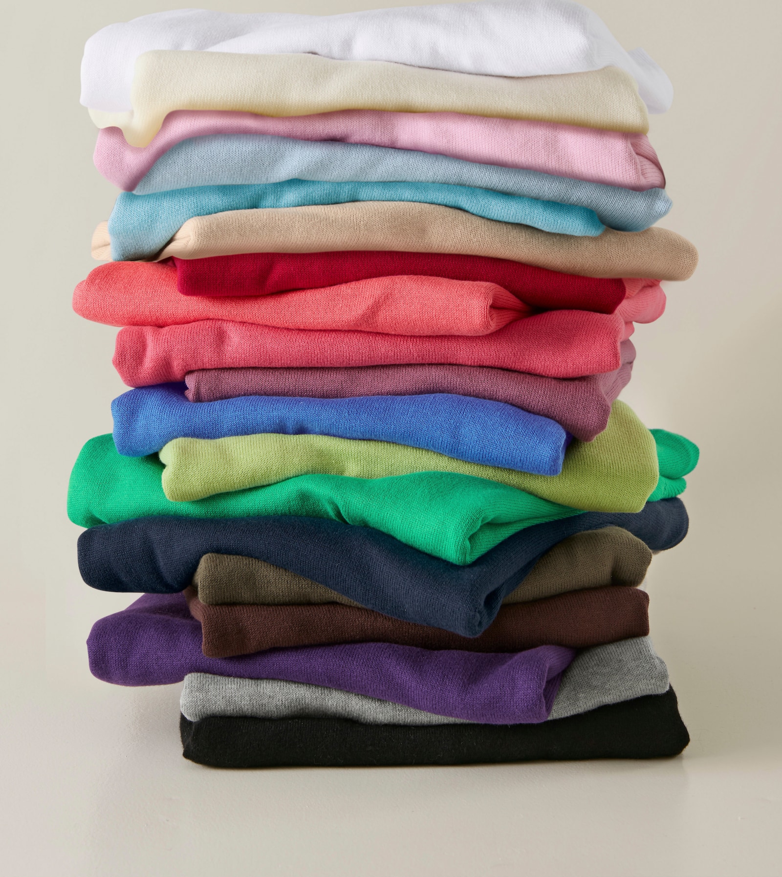 heine V-Ausschnitt-Pullover aus reiner Baumwolle - royalblau