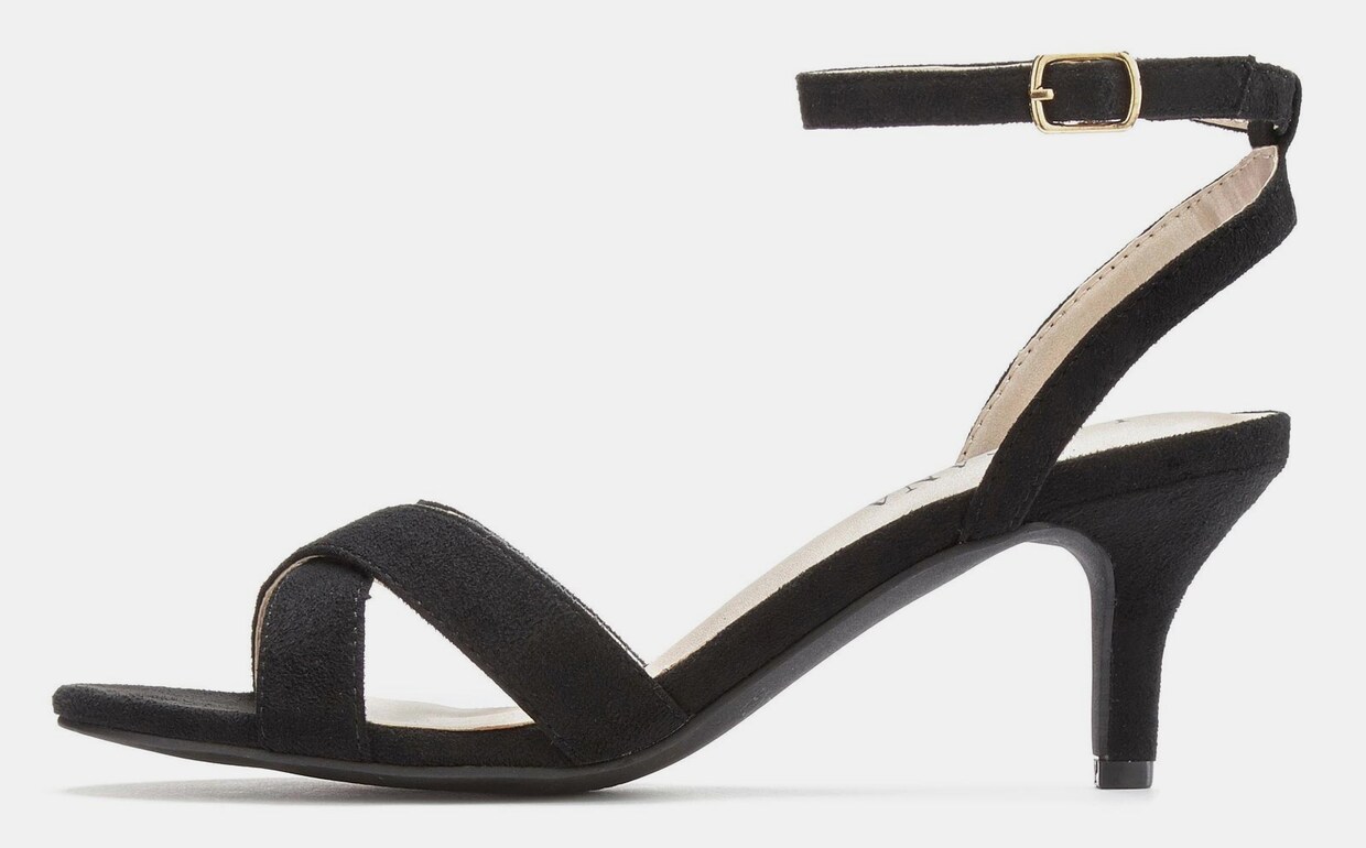 LASCANA Sandalette - schwarz