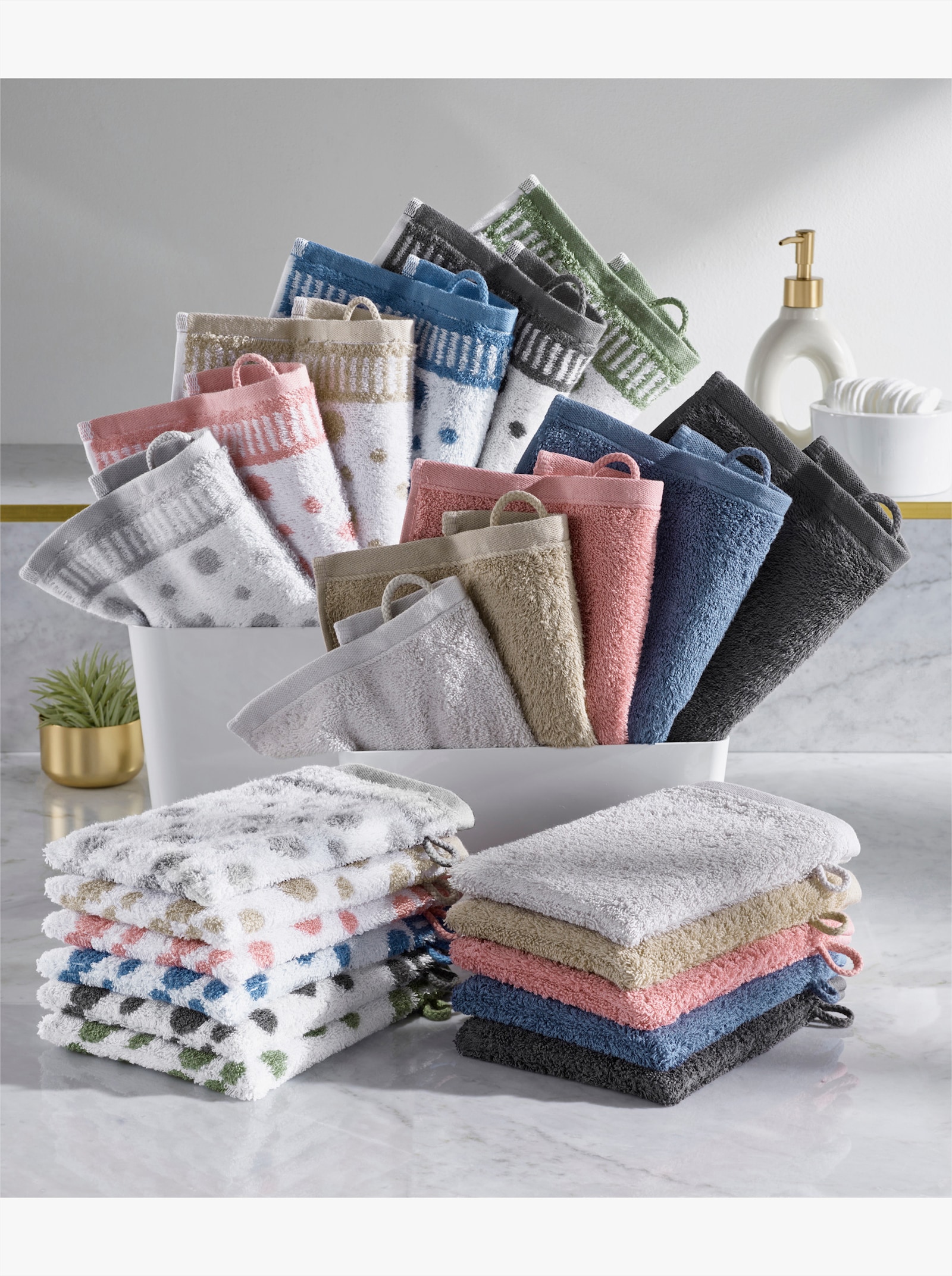 Ross Waschlappen und Seiftücher - sortiert