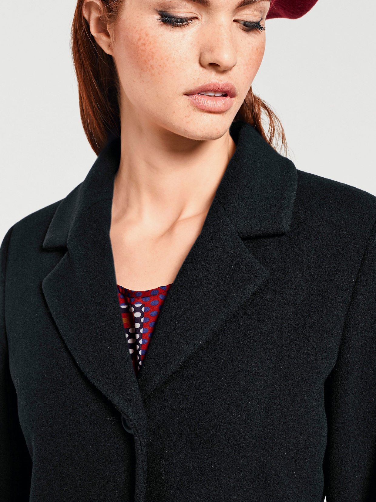 heine Manteau court - noir