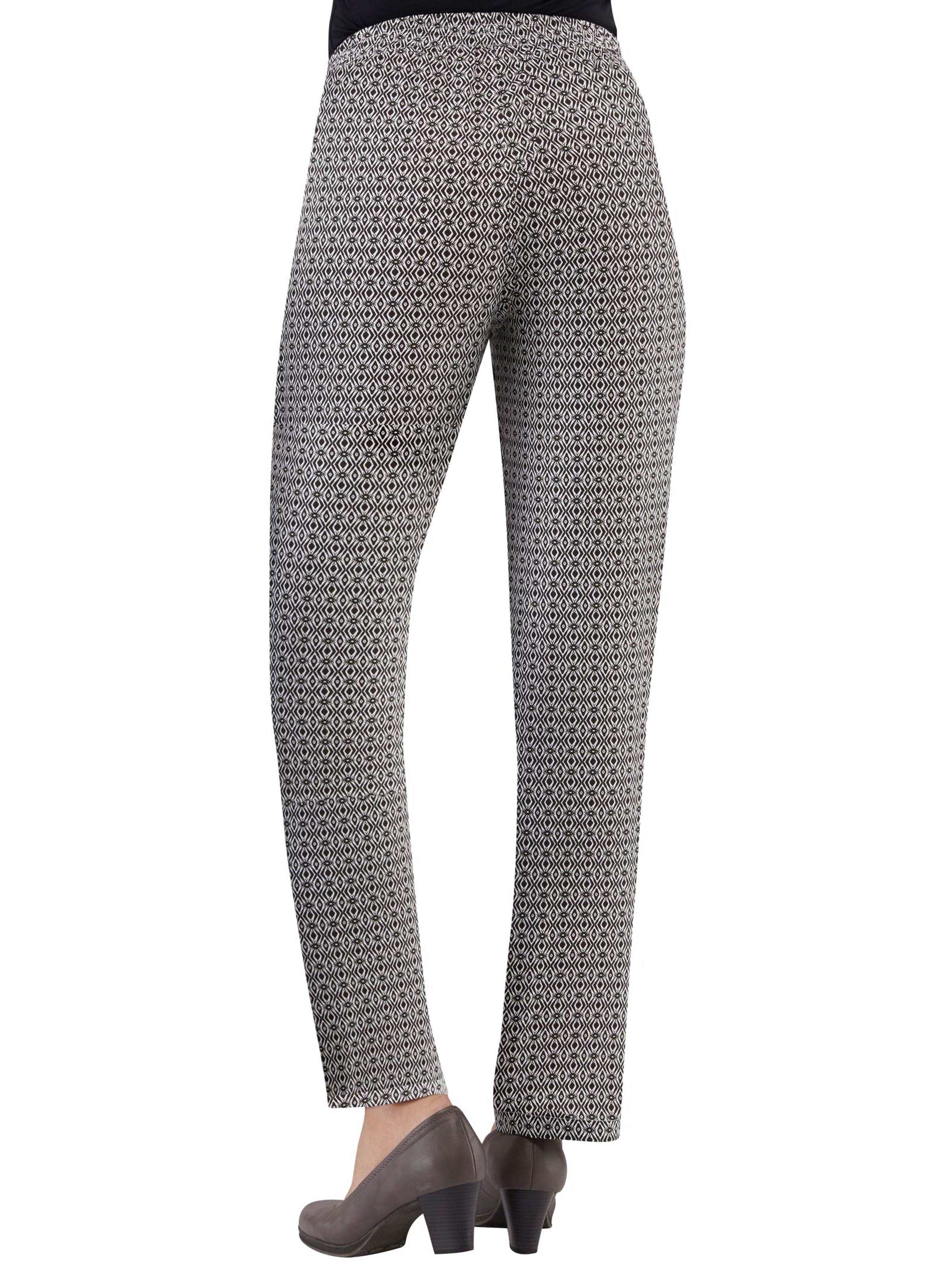 Hose - schwarz Raute