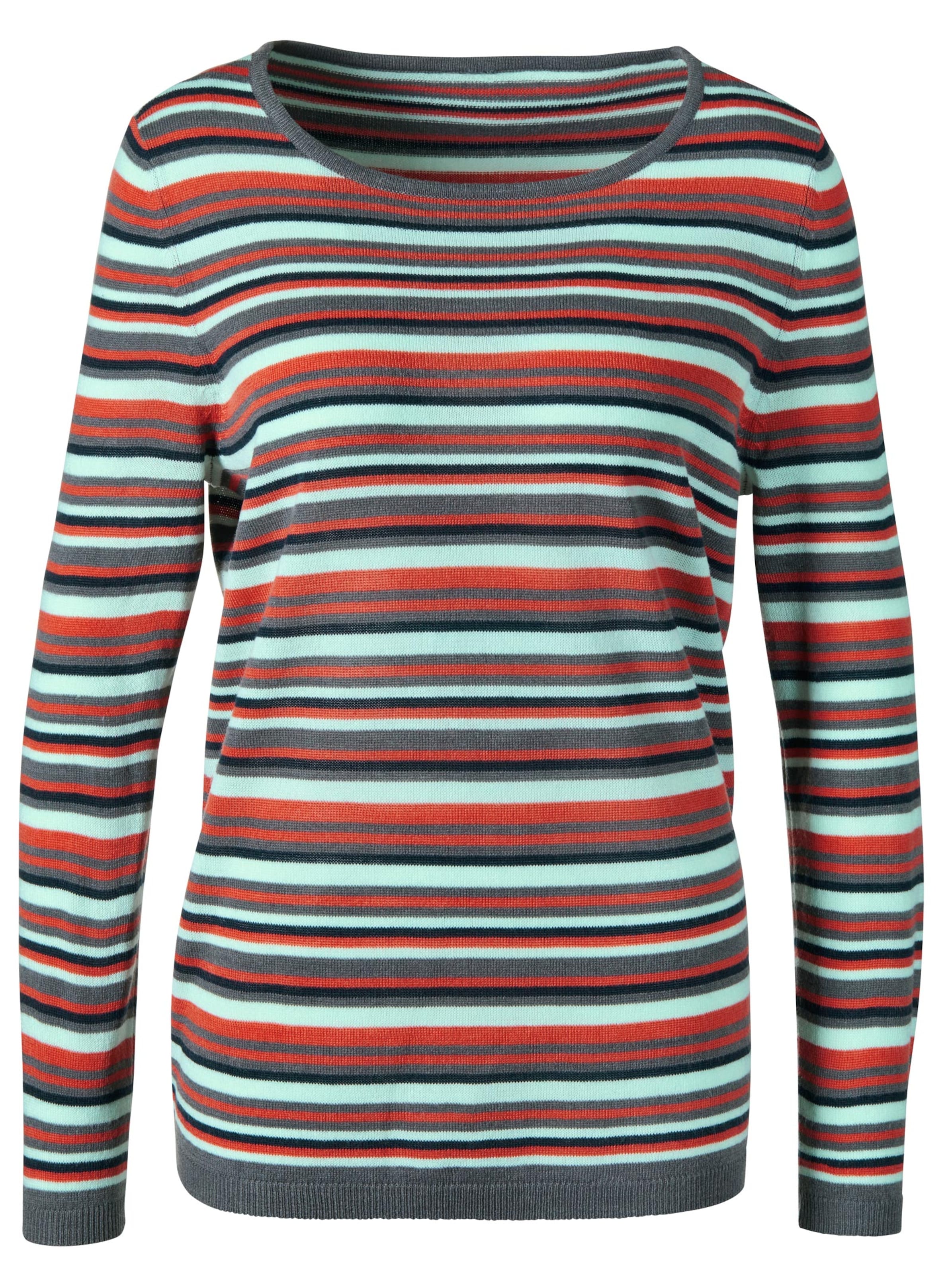 Pullover - terra-geringelt