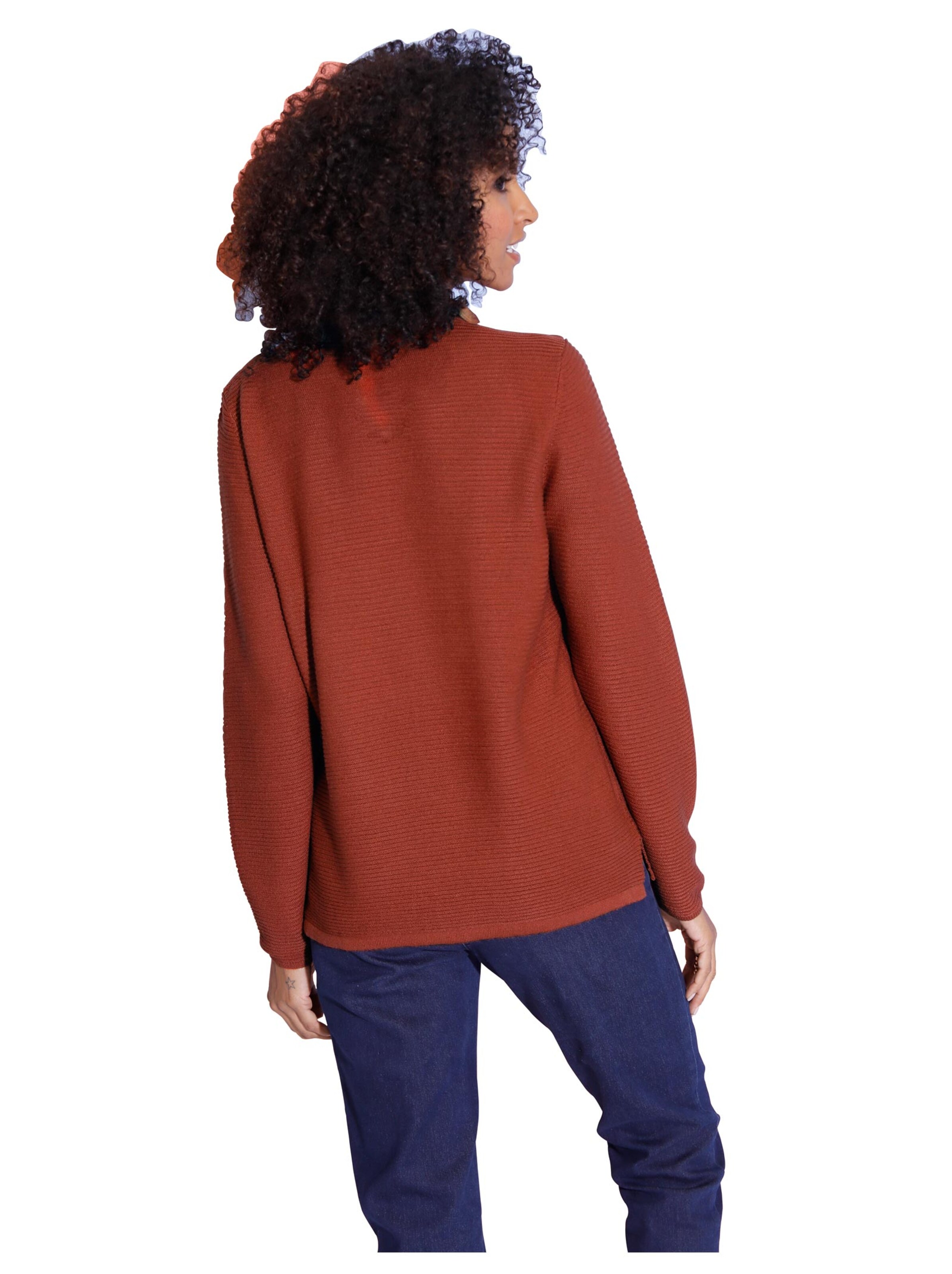 Pullover - terrakotta