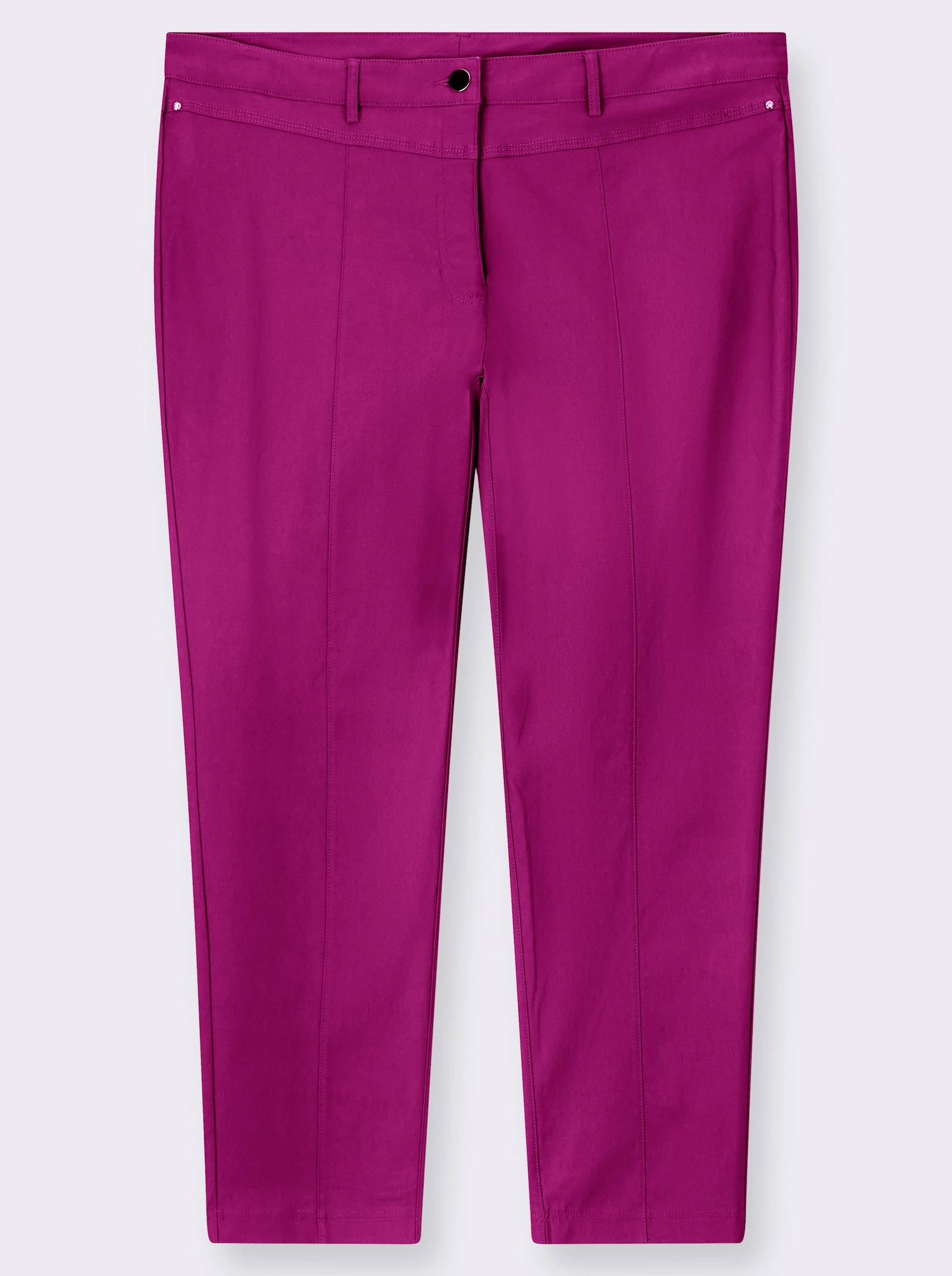 Bengalinhose mit aufgesetzten Gesäßtaschen - magenta