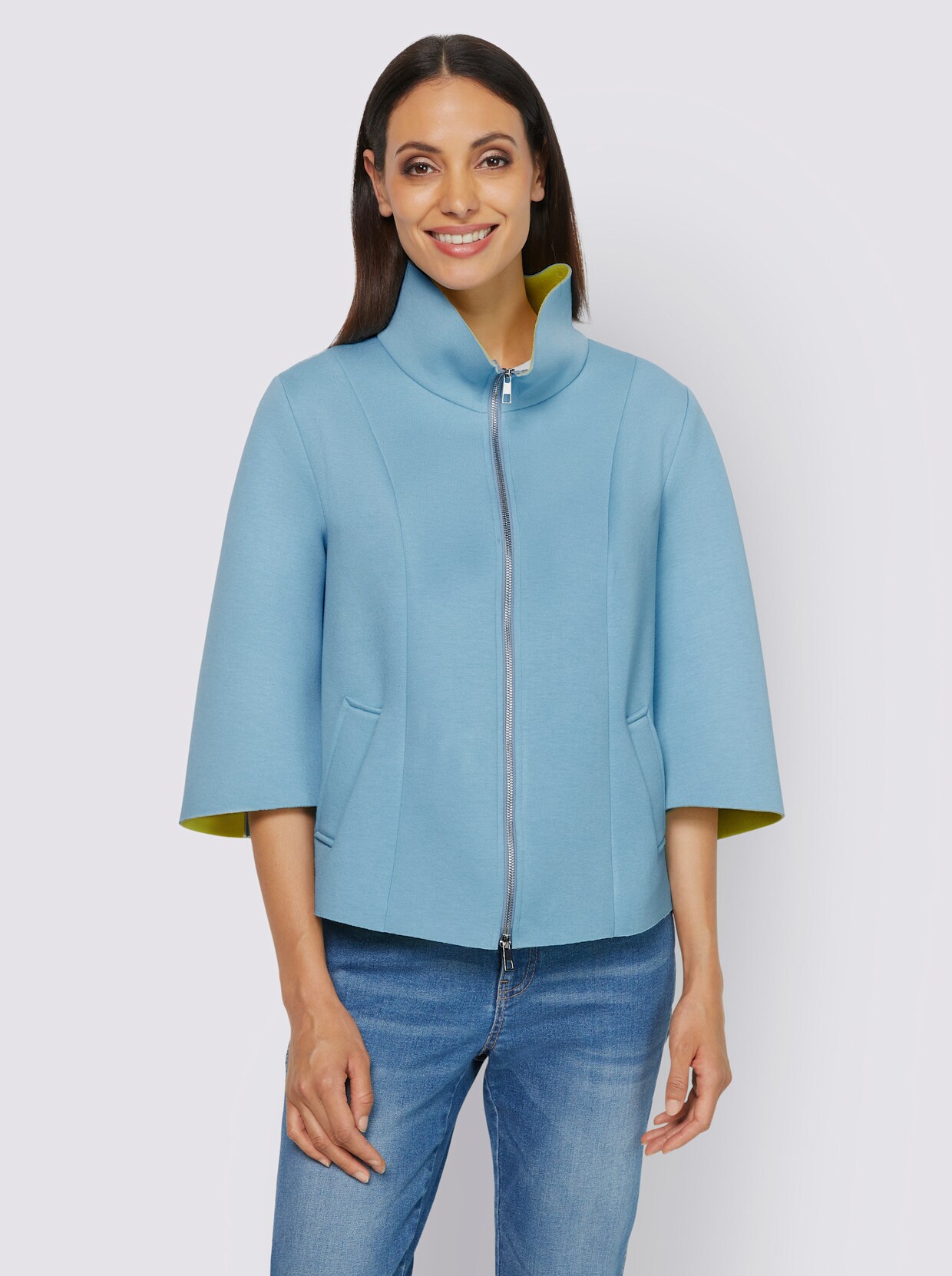 heine Blazer - aqua