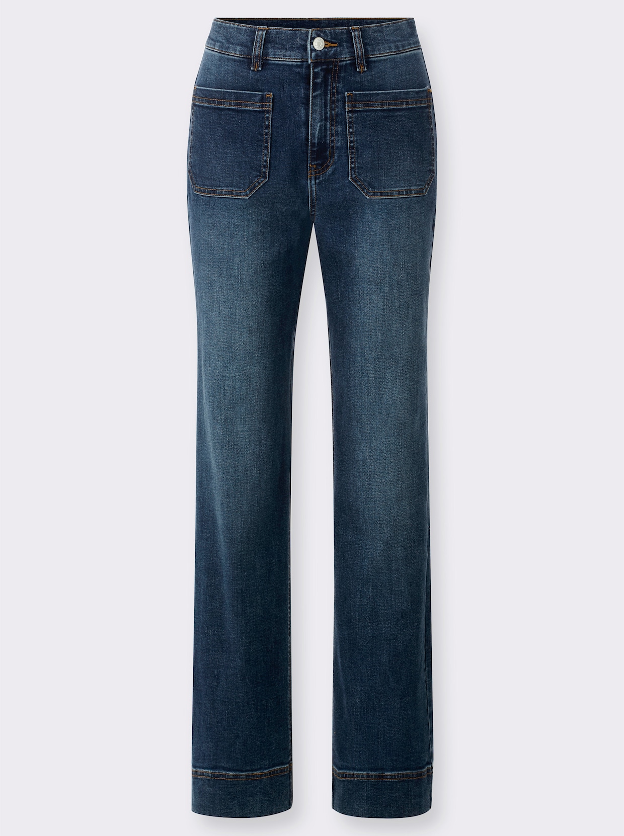 heine Jeans - blue-stone-washed