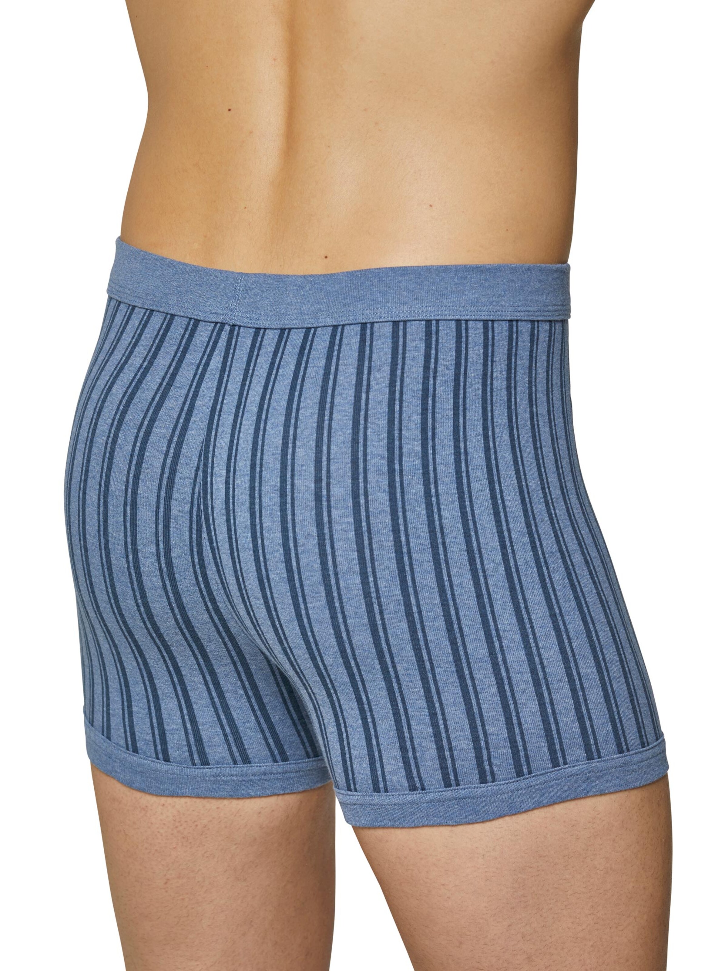 KINGsCLUB Schlüpfer - blau-gestreift