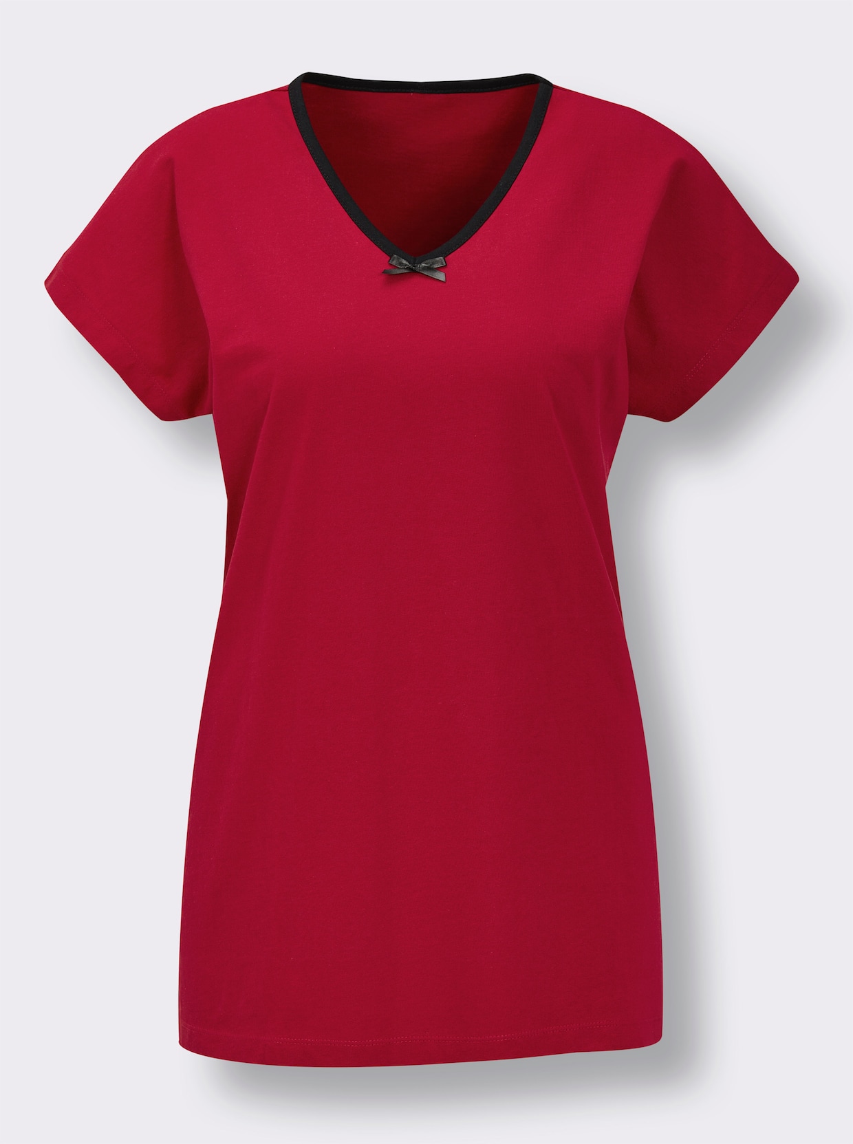 wäschepur Capri-Anzüge - weiss-rot-bedruckt + rot-schwarz-bedruckt