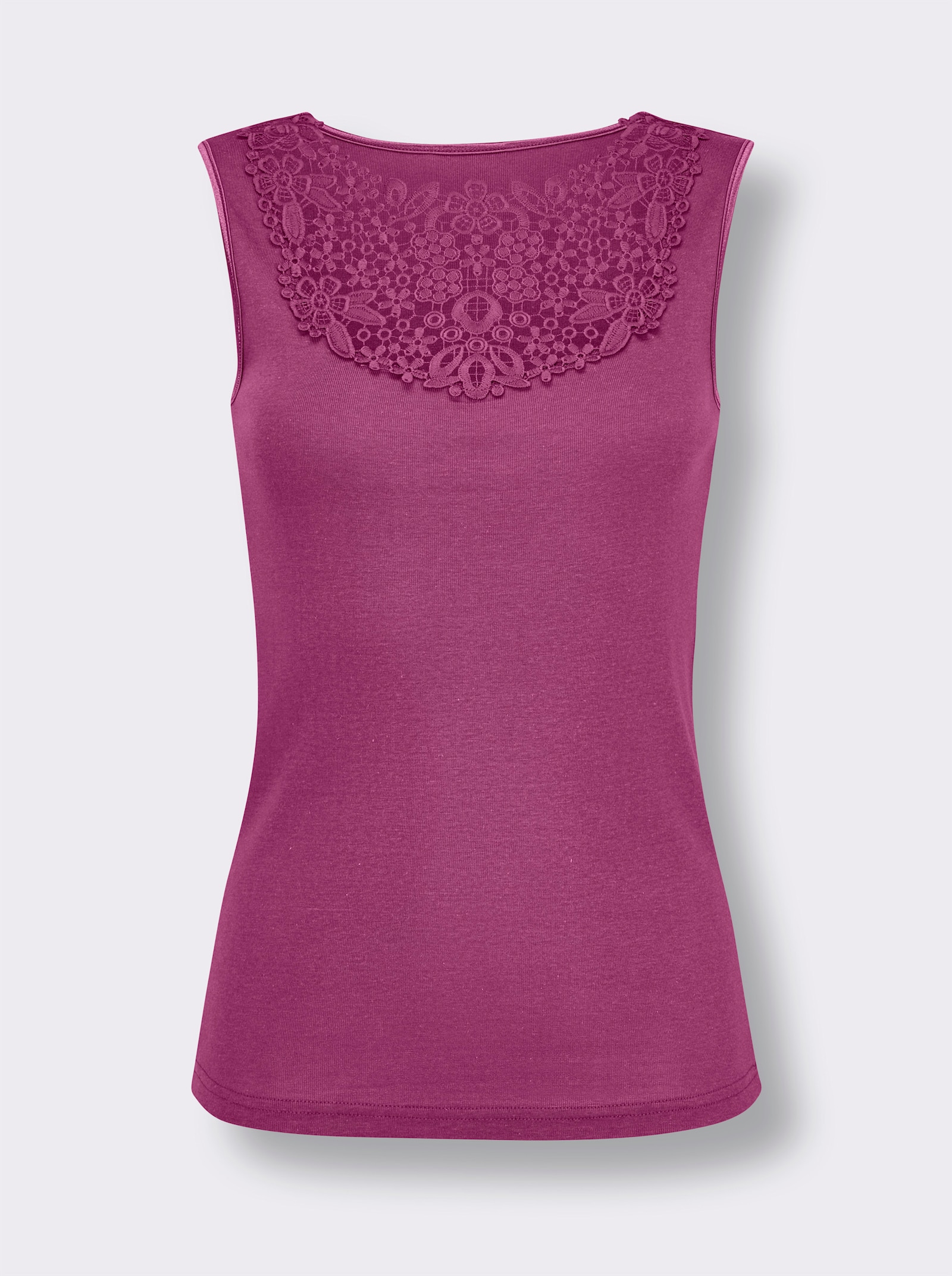 wäschepur Blazershirt mit Spitzeneinsatz - erika