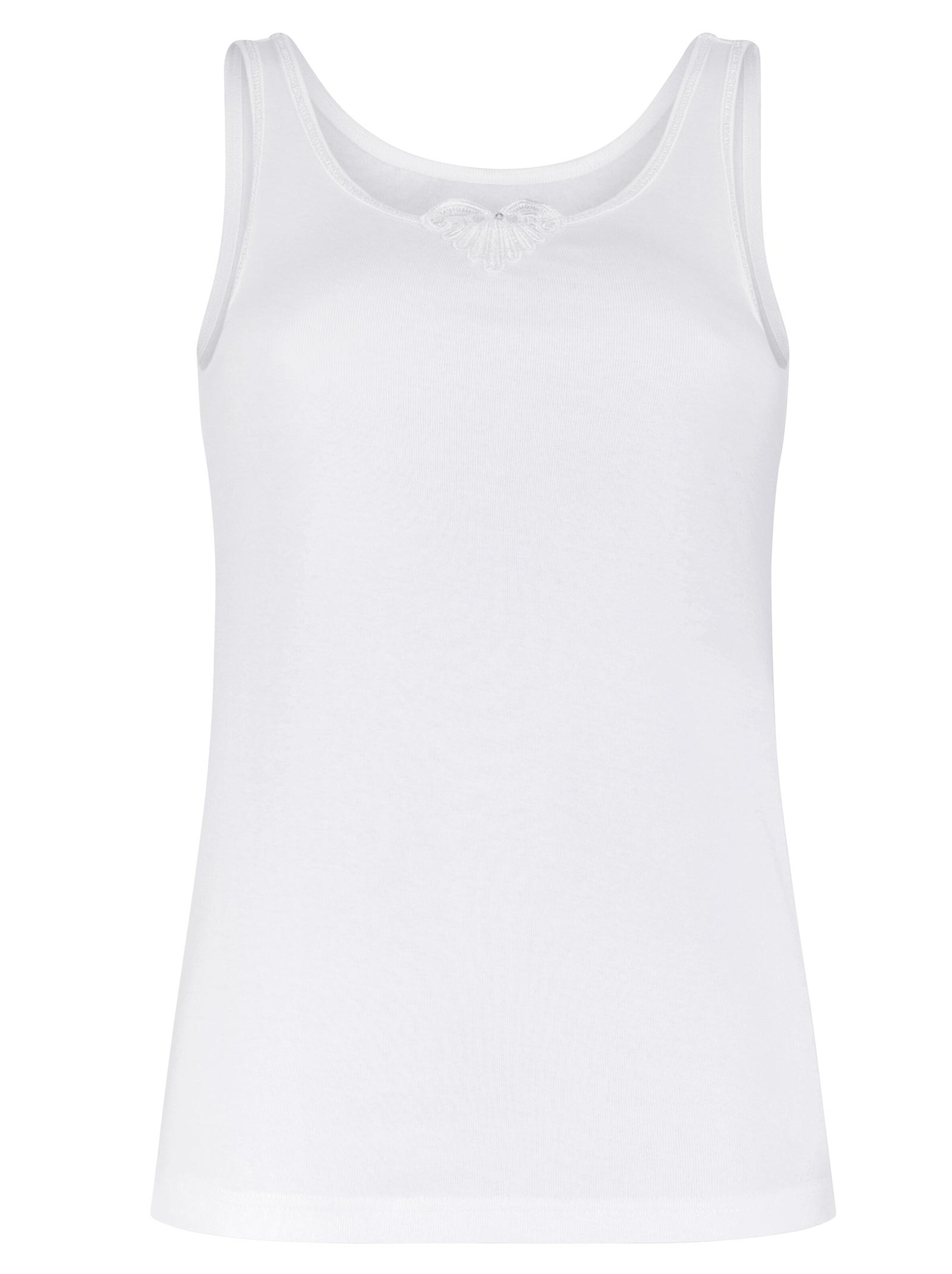 wäschepur Achselhemd - weiß