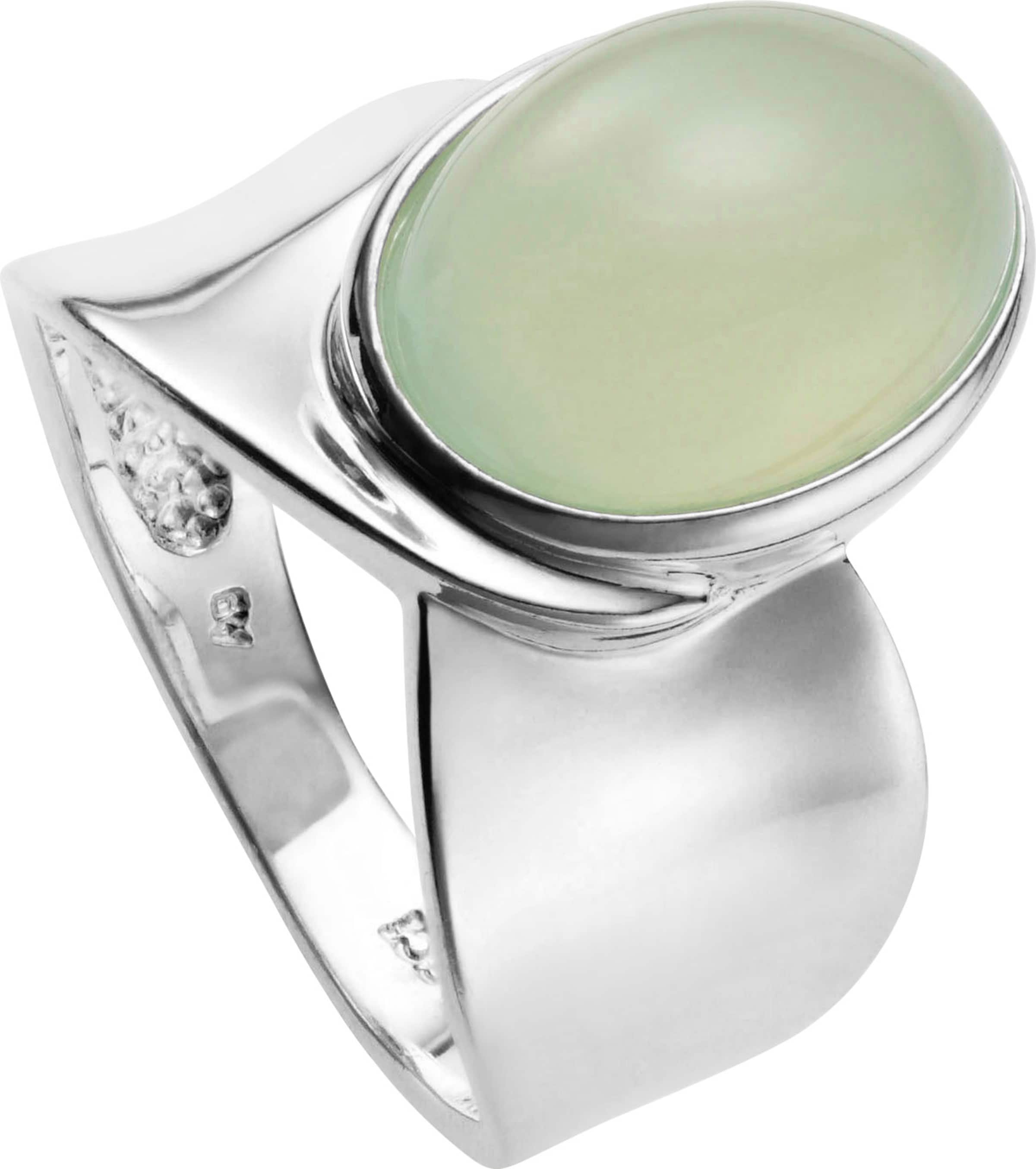 10 mm günstig Kaufen-Ring in hellgrün von heine. Ring in hellgrün von heine <![CDATA[Ring in frischer Optik mit einem modischen, ovalen Schmuckstein (Ø je ca. 15x10 mm). Aus 925er Silber.]]>. 