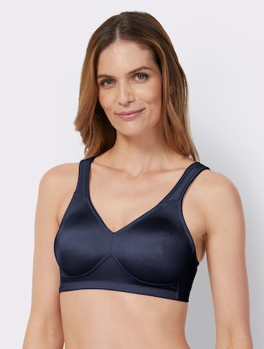 Speidel Komfort-BH ohne Bügel 2-lagigen Cups - marine