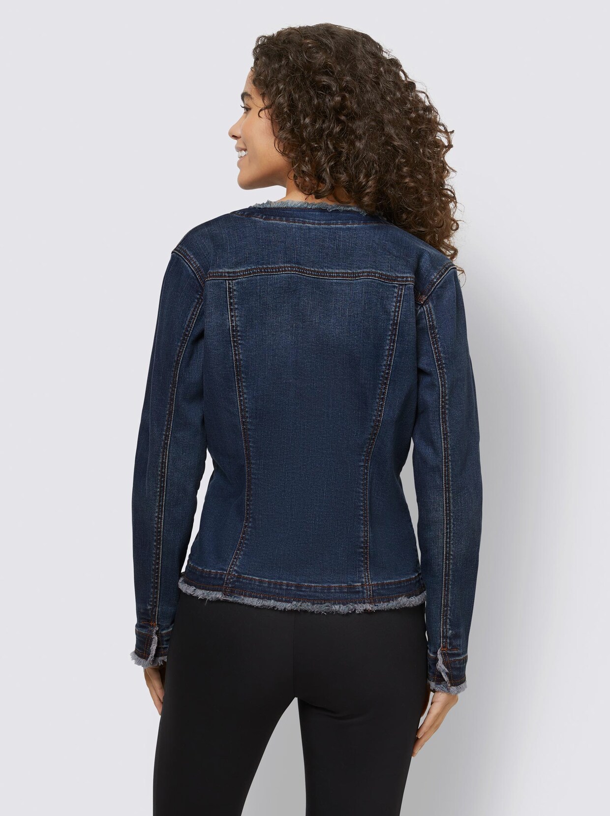 Linea Tesini Jeans-Jacke - blue-used