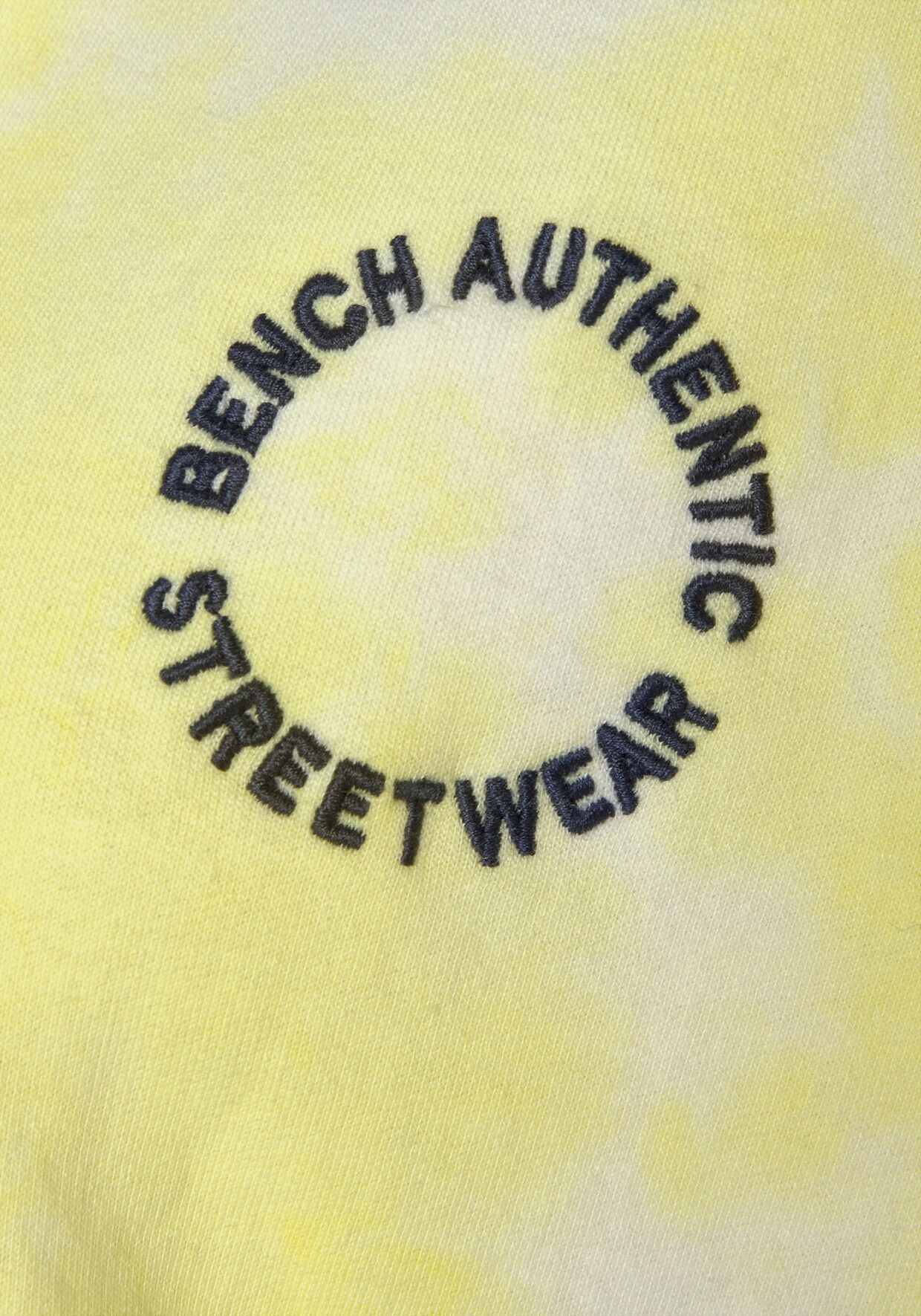 Bench. Hoodie - gelb-weiß