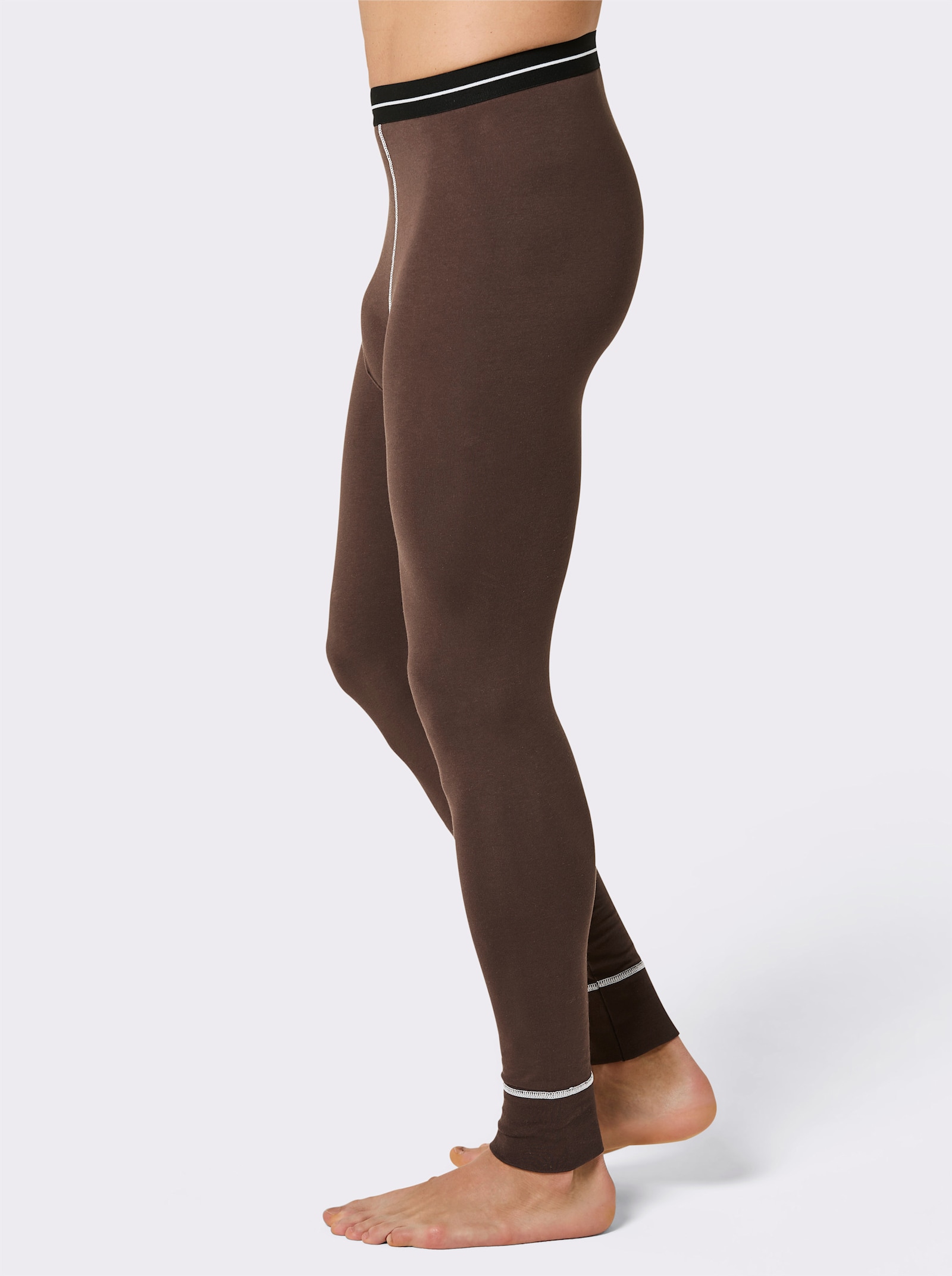 wäschepur men Hose lang - schoko