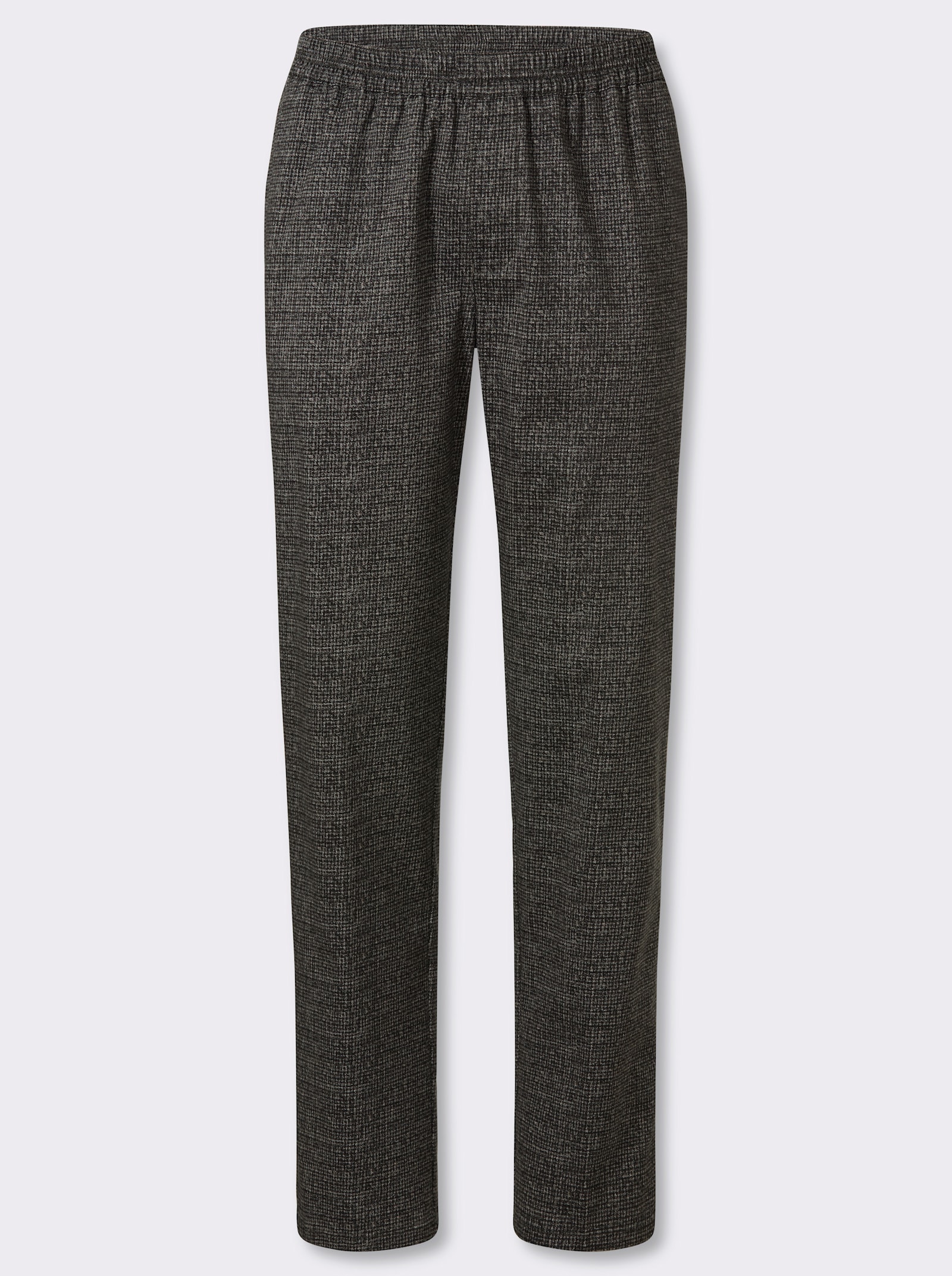 Brühl Schlupfhose mit Easy Care-Ausrüstung - schoko-kariert