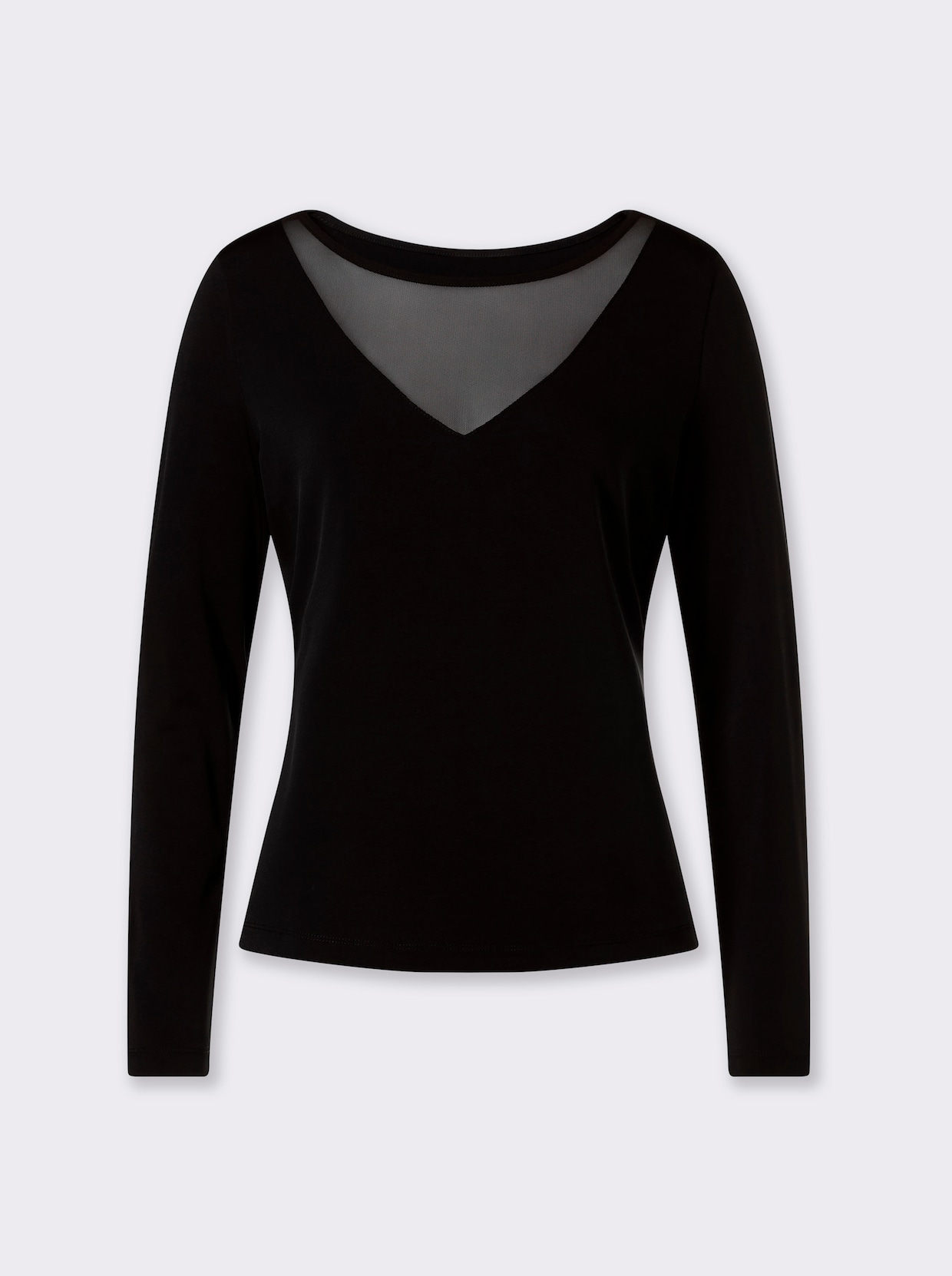 heine Langarmshirt - schwarz